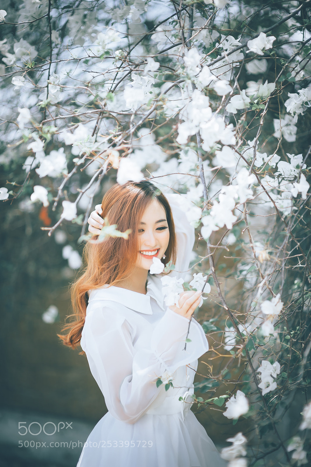 Nikon D700 sample photo. White paper flower photography