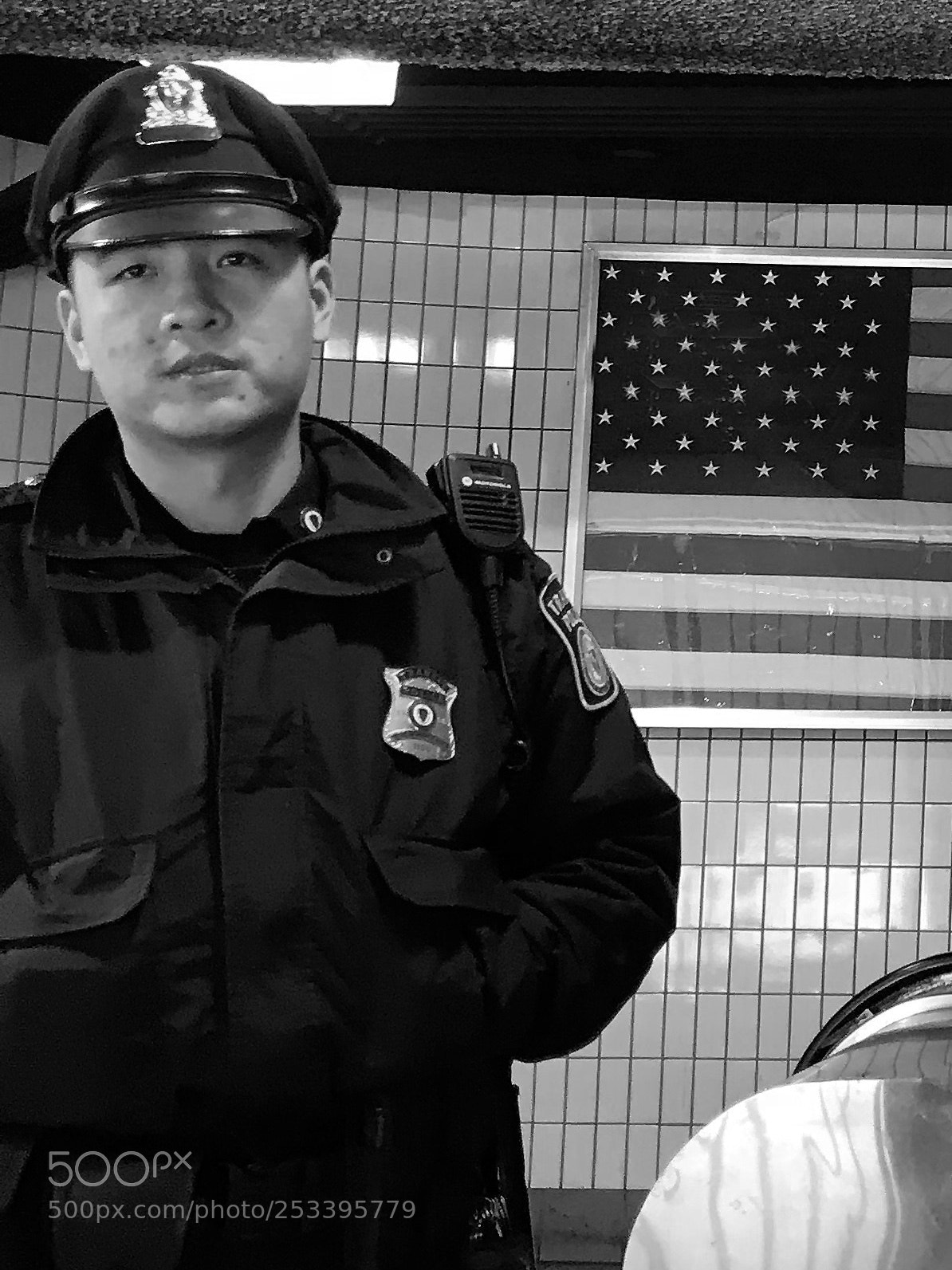 Apple iPhone 7 Plus sample photo. Transit cop in boston photography