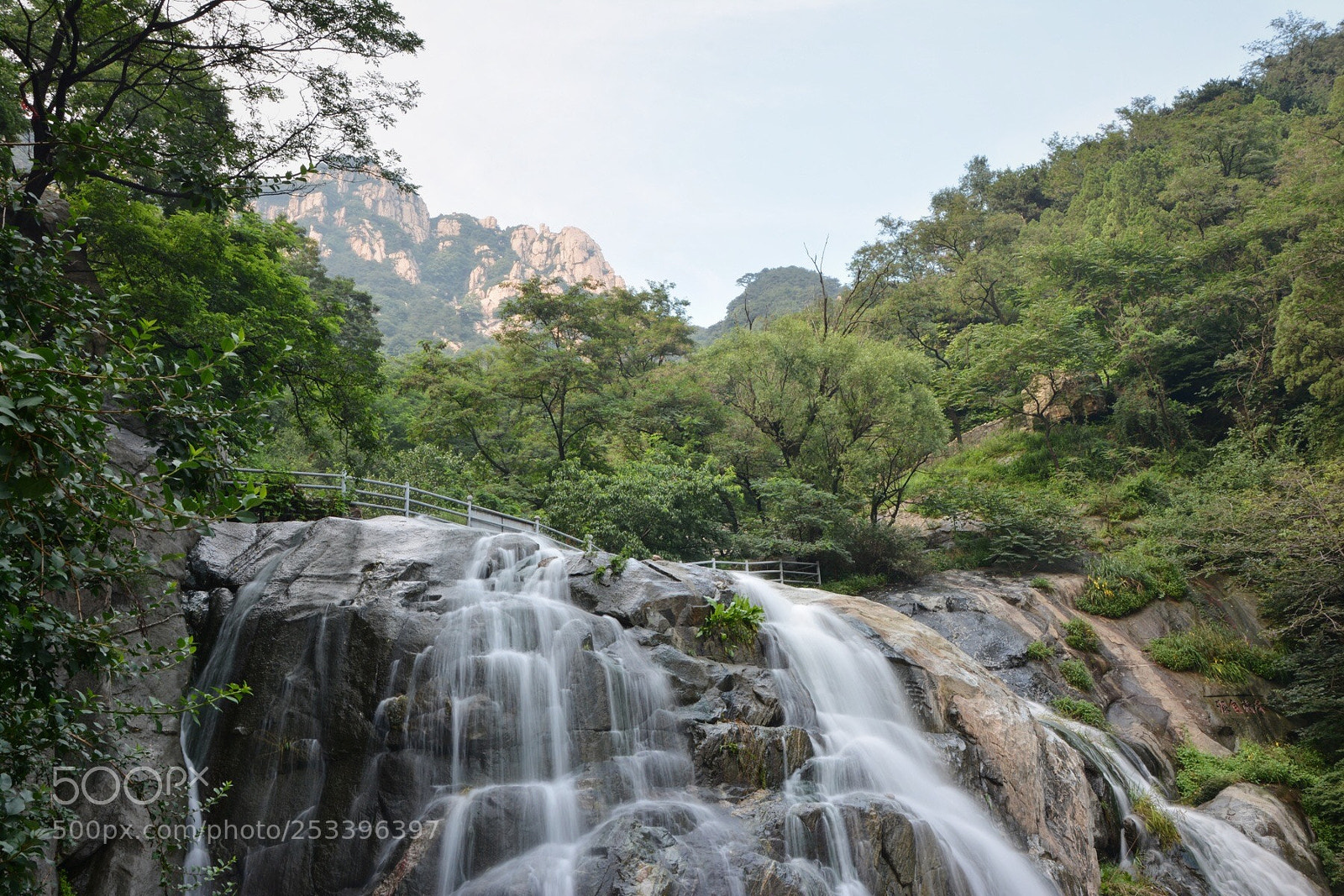 Nikon D7100 sample photo. 泰山的瀑布 photography
