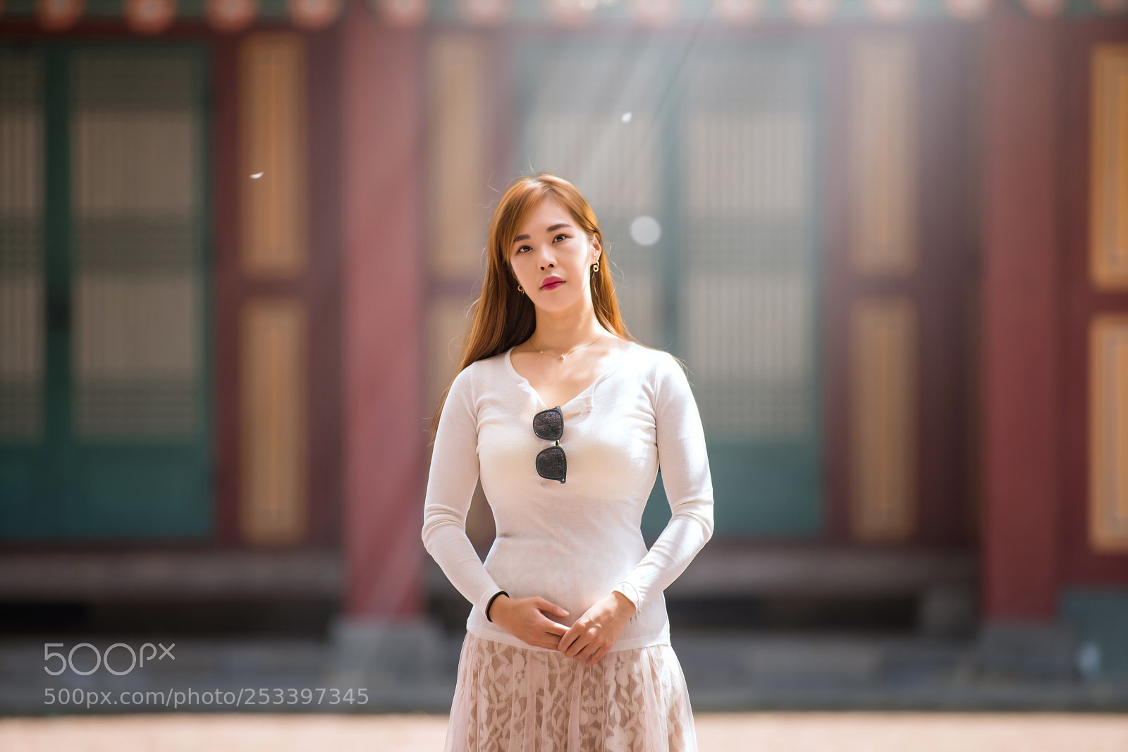 Sony a7R II sample photo. Spring girl photography