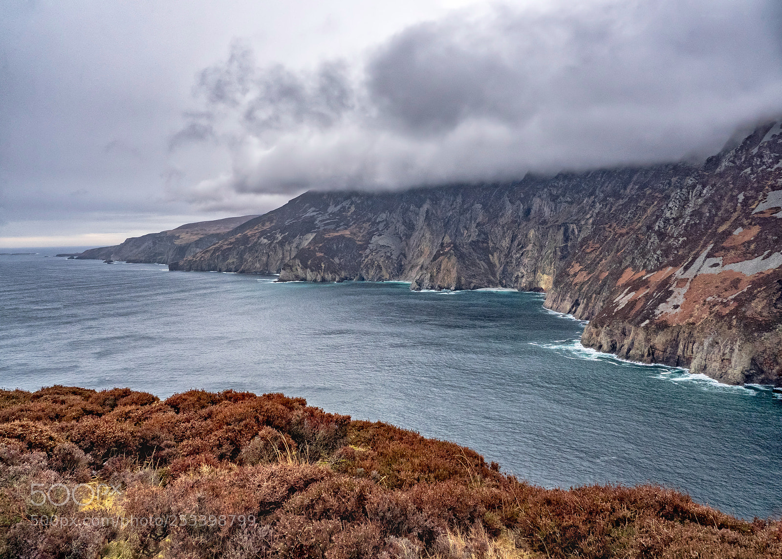 Olympus OM-D E-M1 sample photo. Slieve league photography