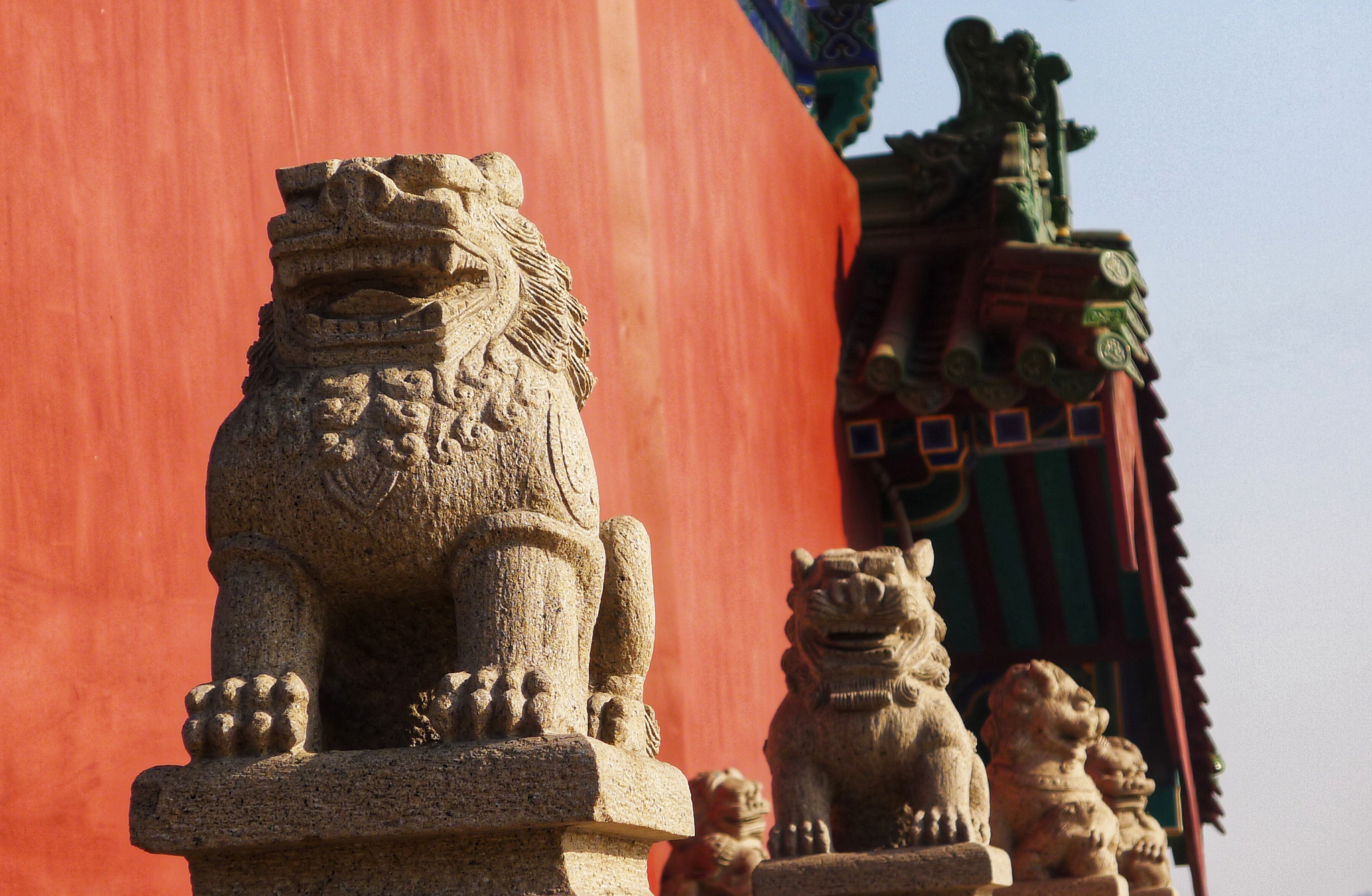 Panasonic Lumix DMC-LX5 sample photo. 阅江楼狮子 photography