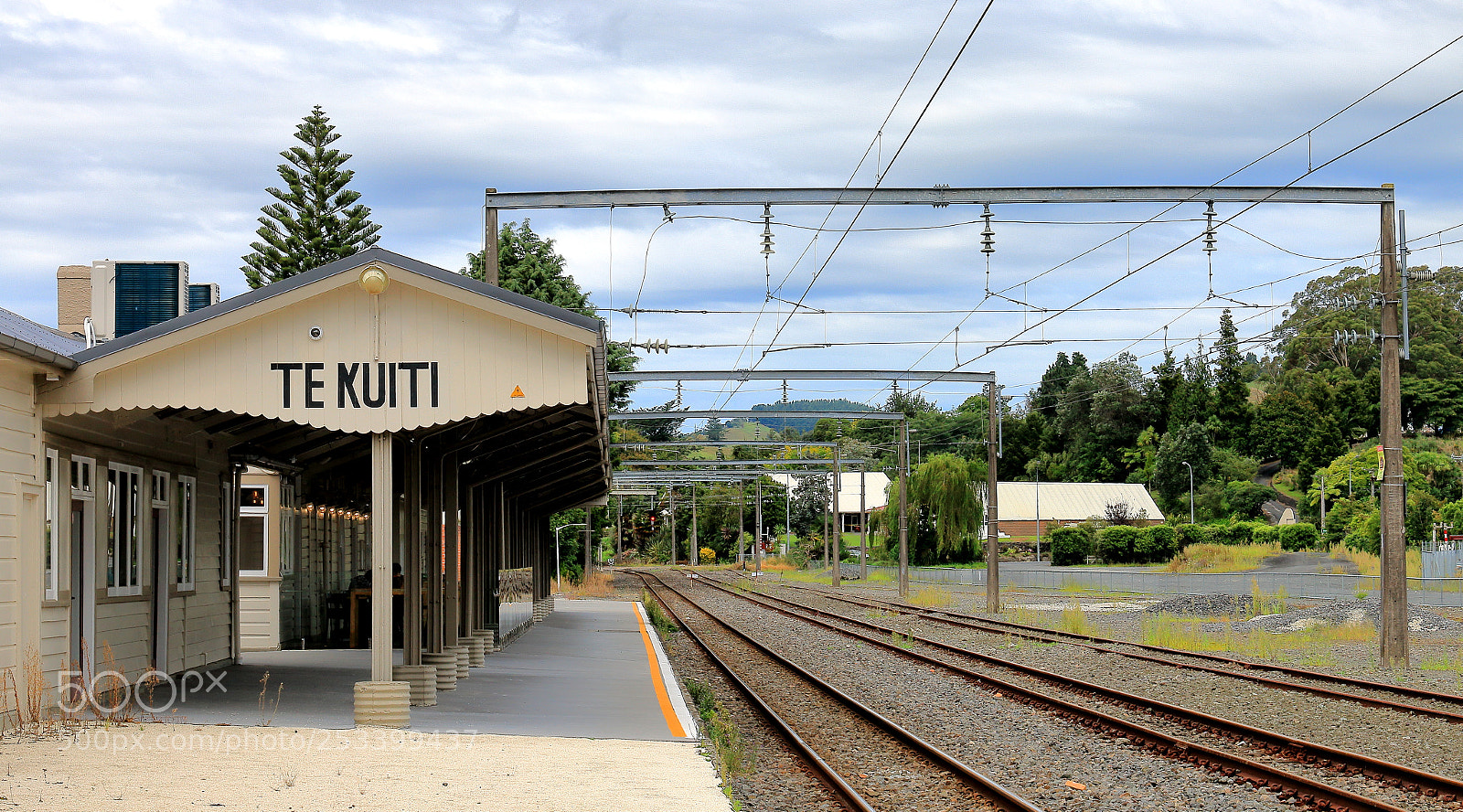 Canon EOS 70D sample photo. Te kuiti railway station photography
