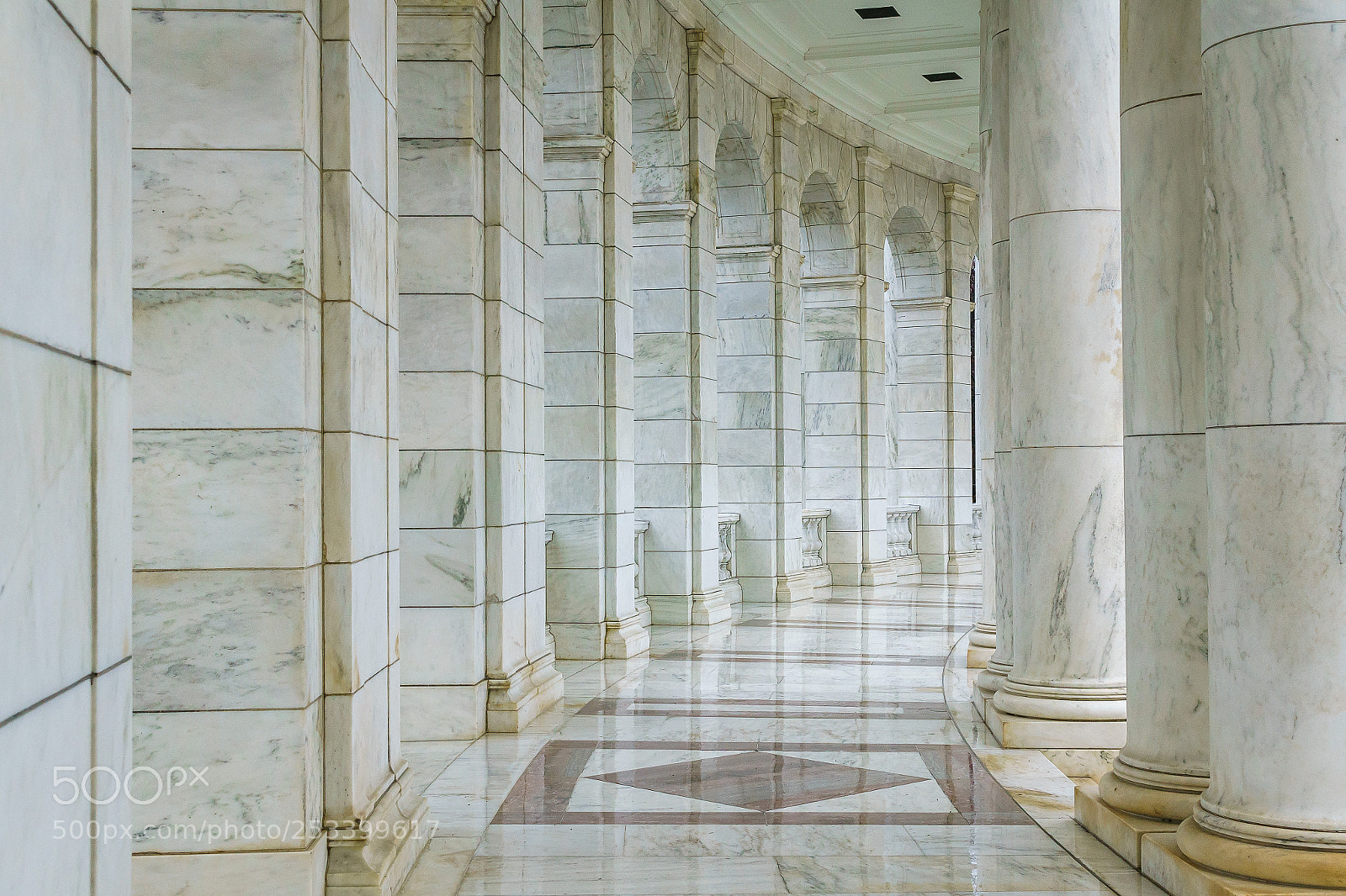 Sony Alpha NEX-6 sample photo. Arlington memorial amphitheater photography