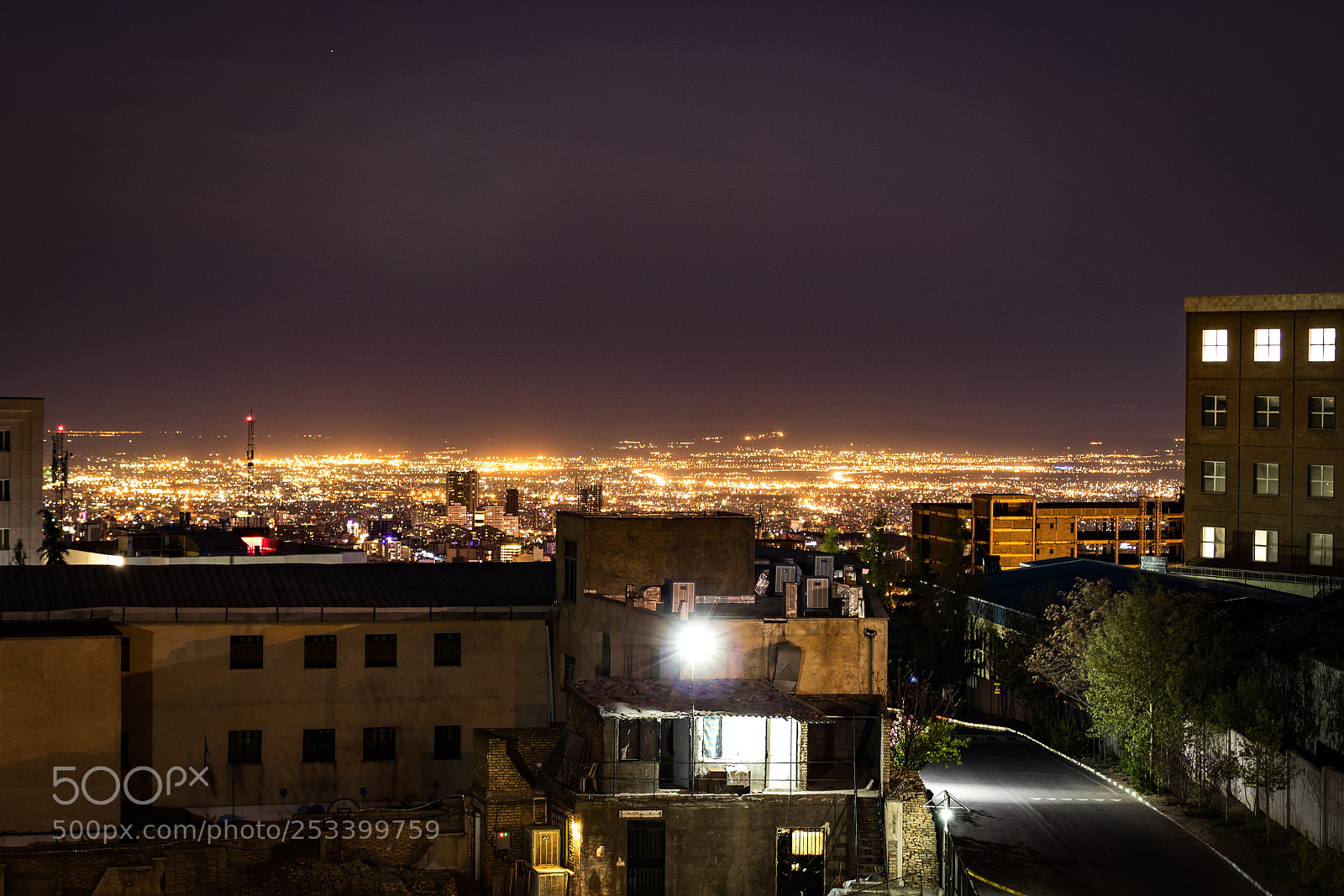 Canon EOS 80D sample photo. Tehran night photography
