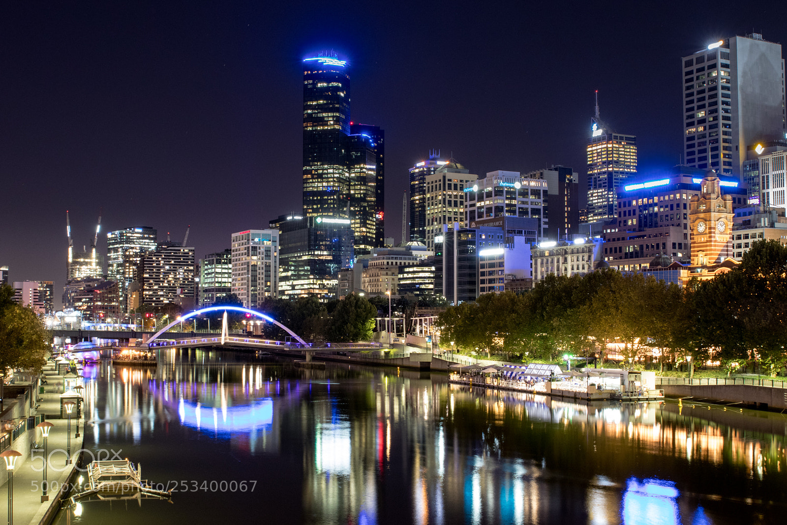 Canon EOS 80D sample photo. Melbourne at night 2 photography