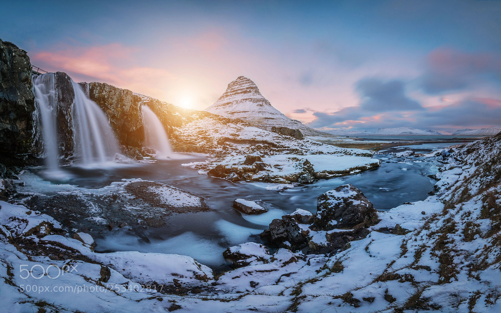 Sony a7R II sample photo. Kirkjufell photography
