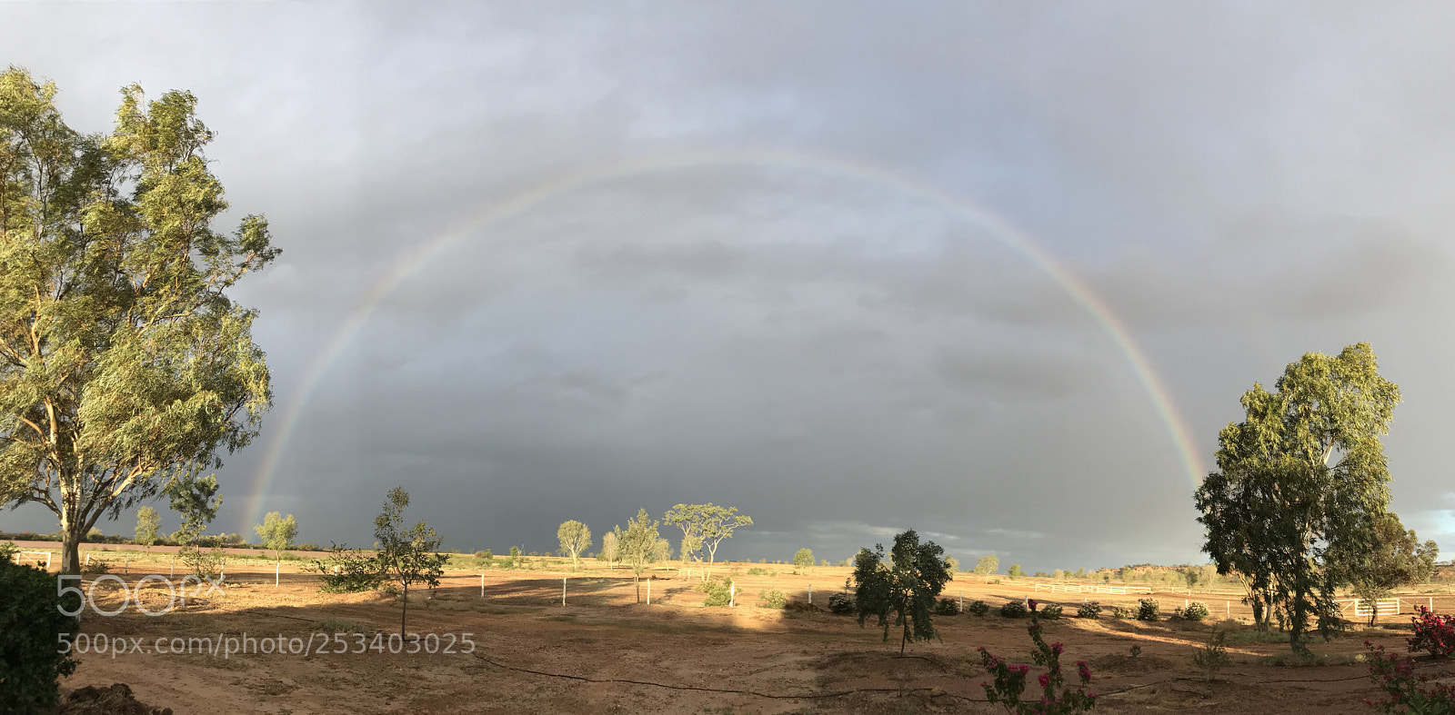 Apple iPhone 7 sample photo. Muttaburra rainbow photography