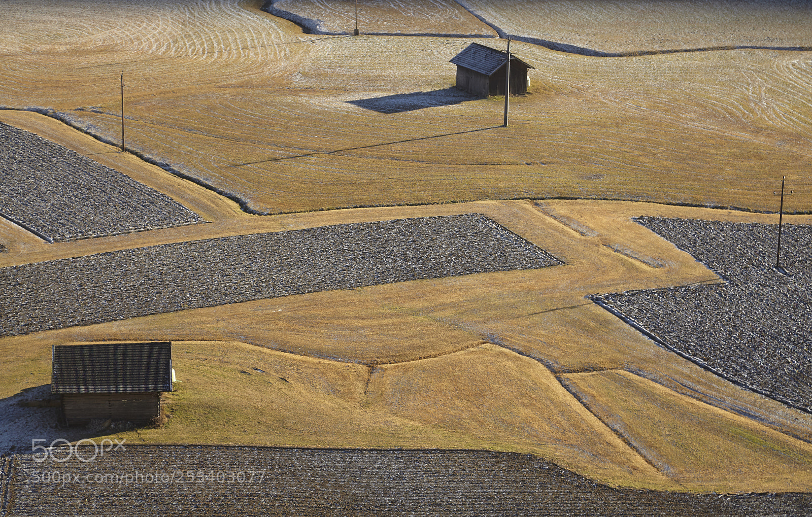 Canon EOS 5D Mark II sample photo. Frost on the fields photography