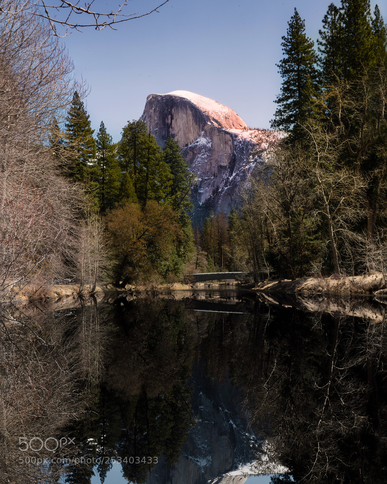 Canon EOS 750D (EOS Rebel T6i / EOS Kiss X8i) sample photo. Half dome mirror photography