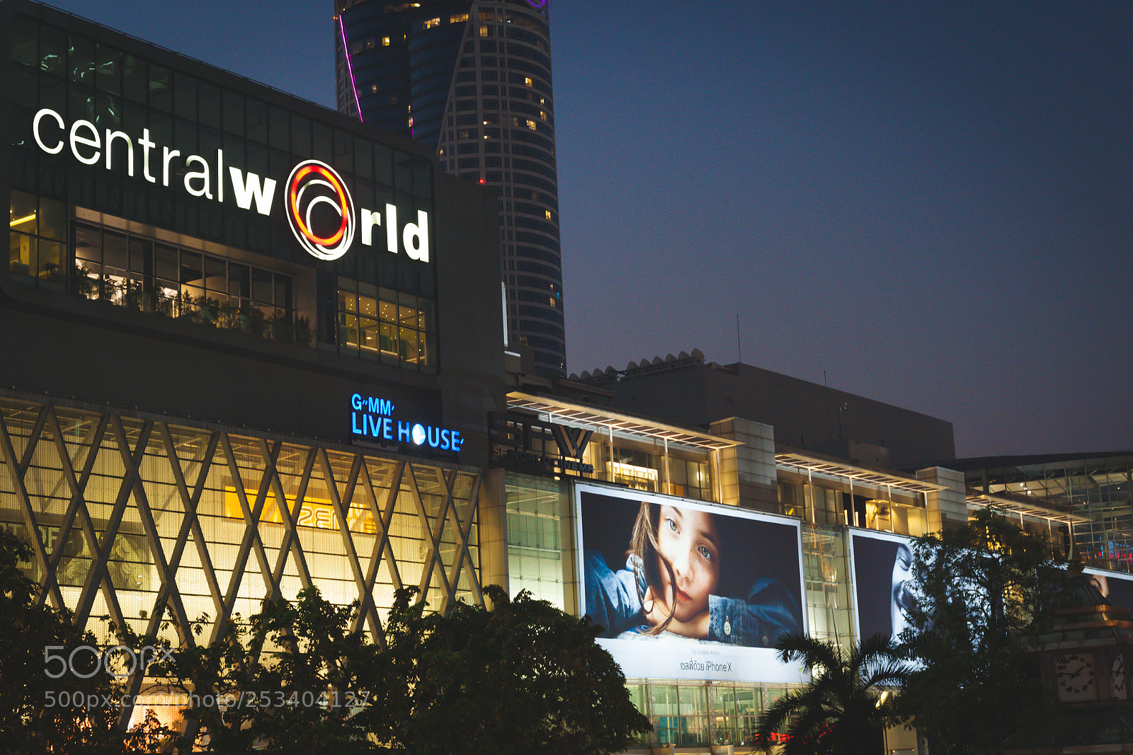 Canon EOS 5D Mark II sample photo. Central world bangkok thailand photography