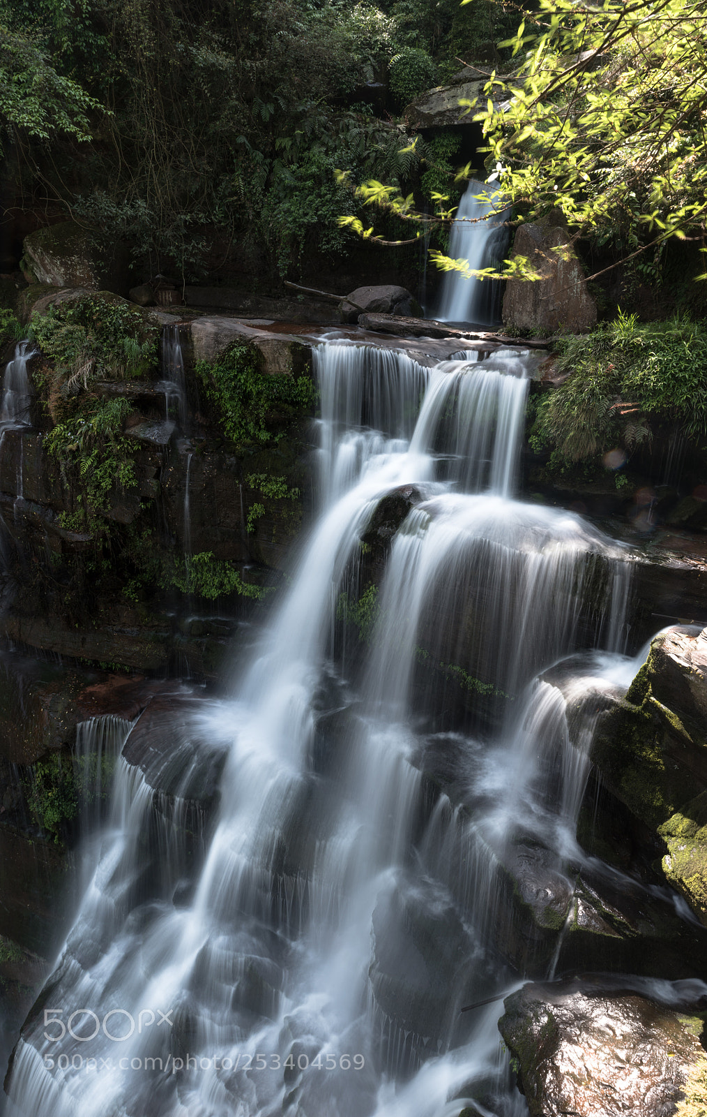 Nikon D750 sample photo. Tiantai waterfall photography