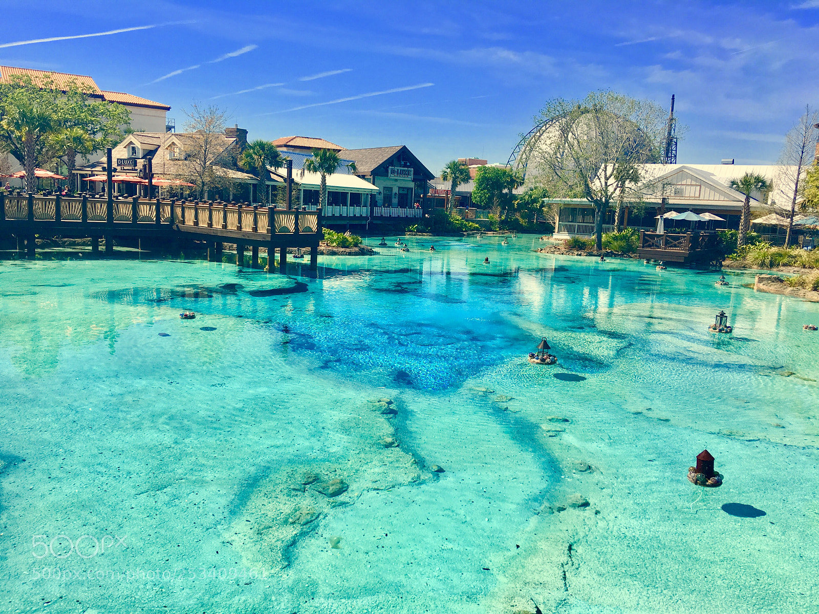 Apple iPhone 6s Plus sample photo. Disney springs at downtown photography