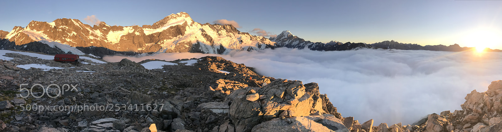 Apple iPhone 7 Plus sample photo. Mueller hut new year photography