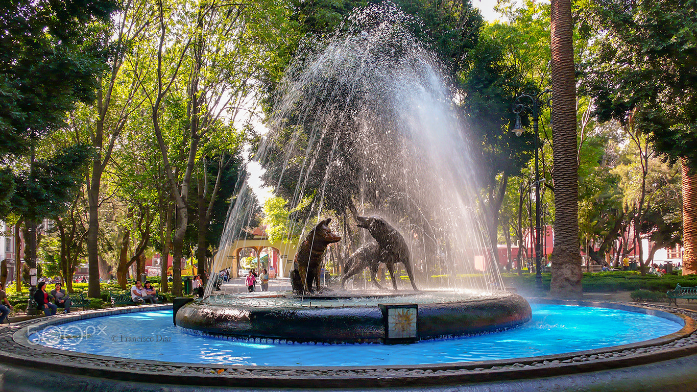 Leica D-LUX 3 sample photo. Fuente de los coyotes, coyoacán, méxico d.f. photography