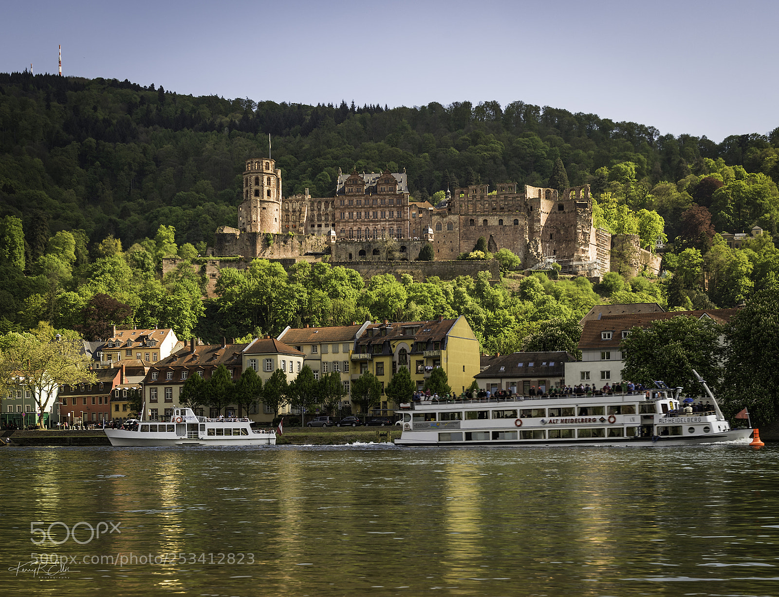 Nikon D810 sample photo. Heidelberg by day photography