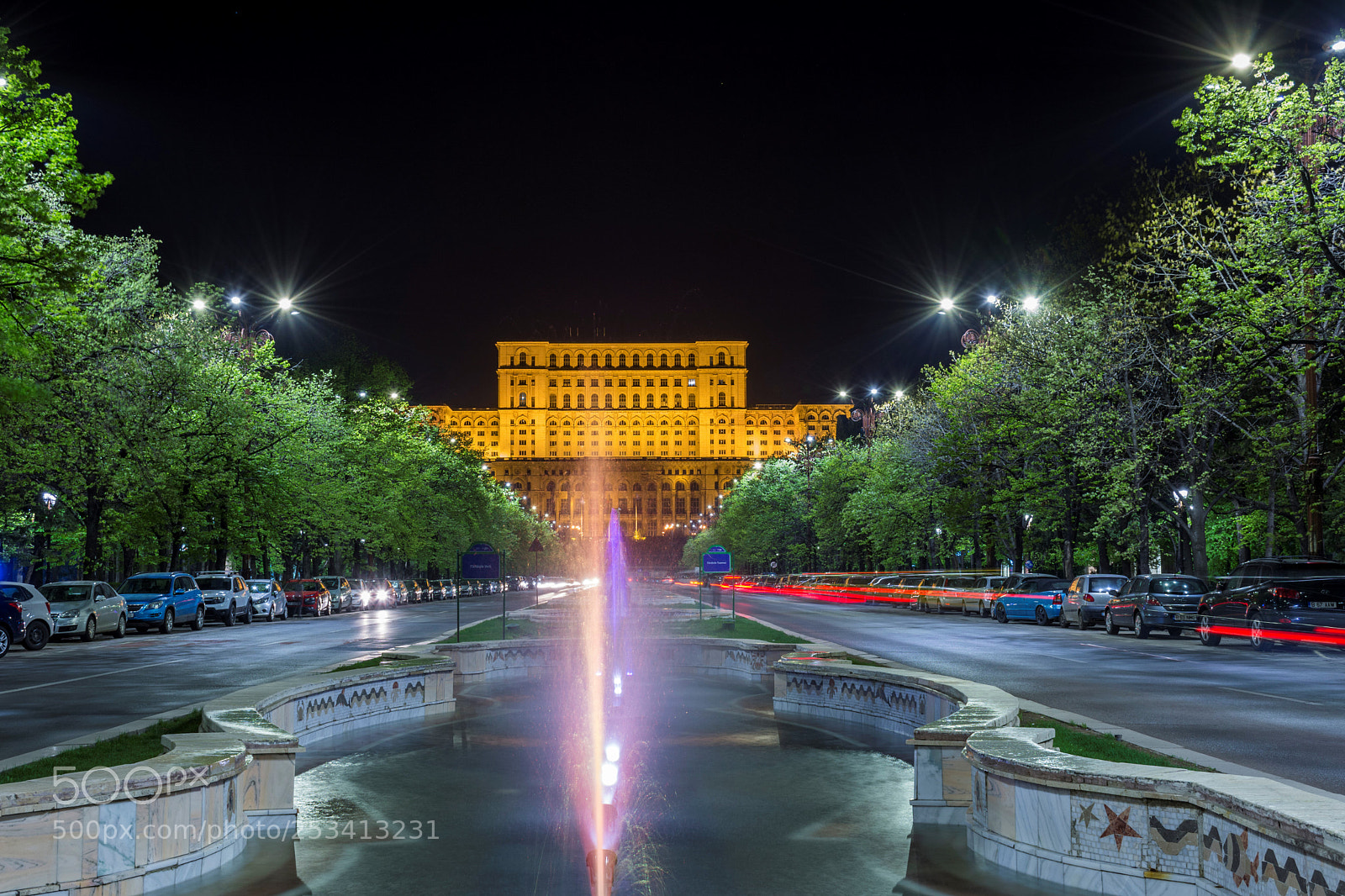 Nikon D7200 sample photo. Night palace of parliament photography