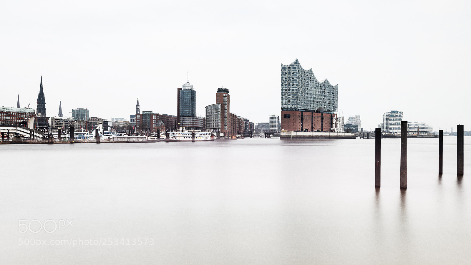 Nikon D610 sample photo. Hamburg skyline photography