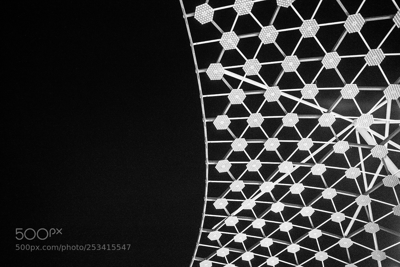 Fujifilm X-T1 sample photo. Ceiling made of shapes photography