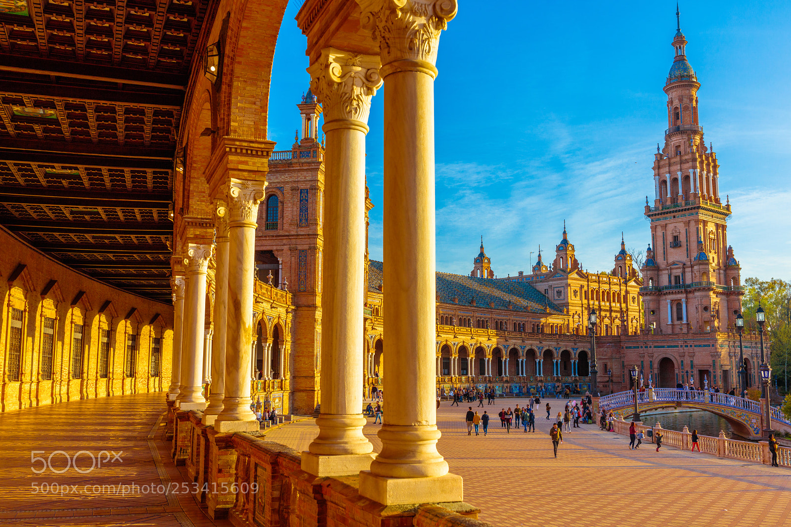 Canon EOS 5DS R sample photo. Atardecer plaza espan a photography