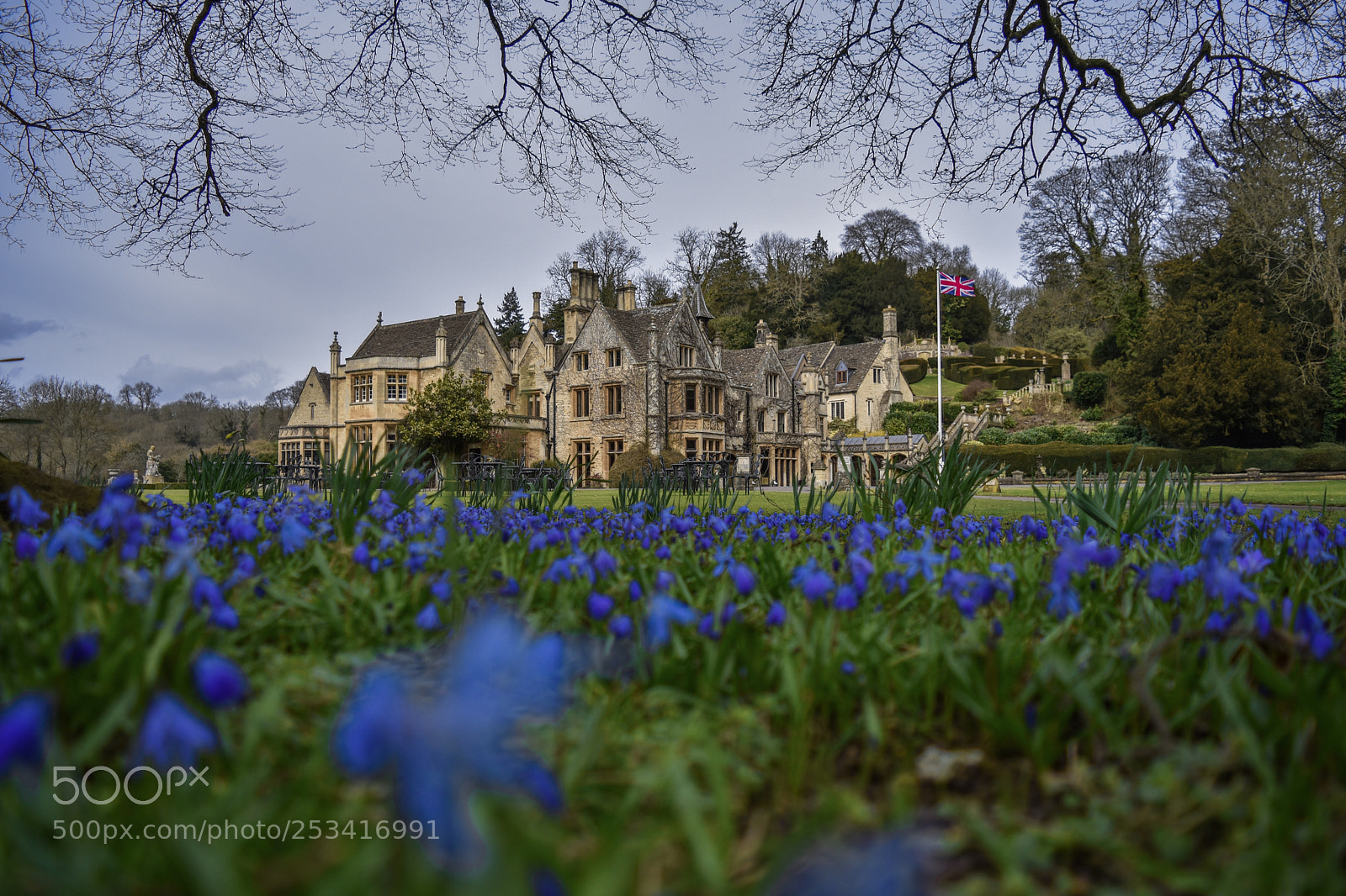 Nikon D3400 sample photo. Castle combe - manor photography