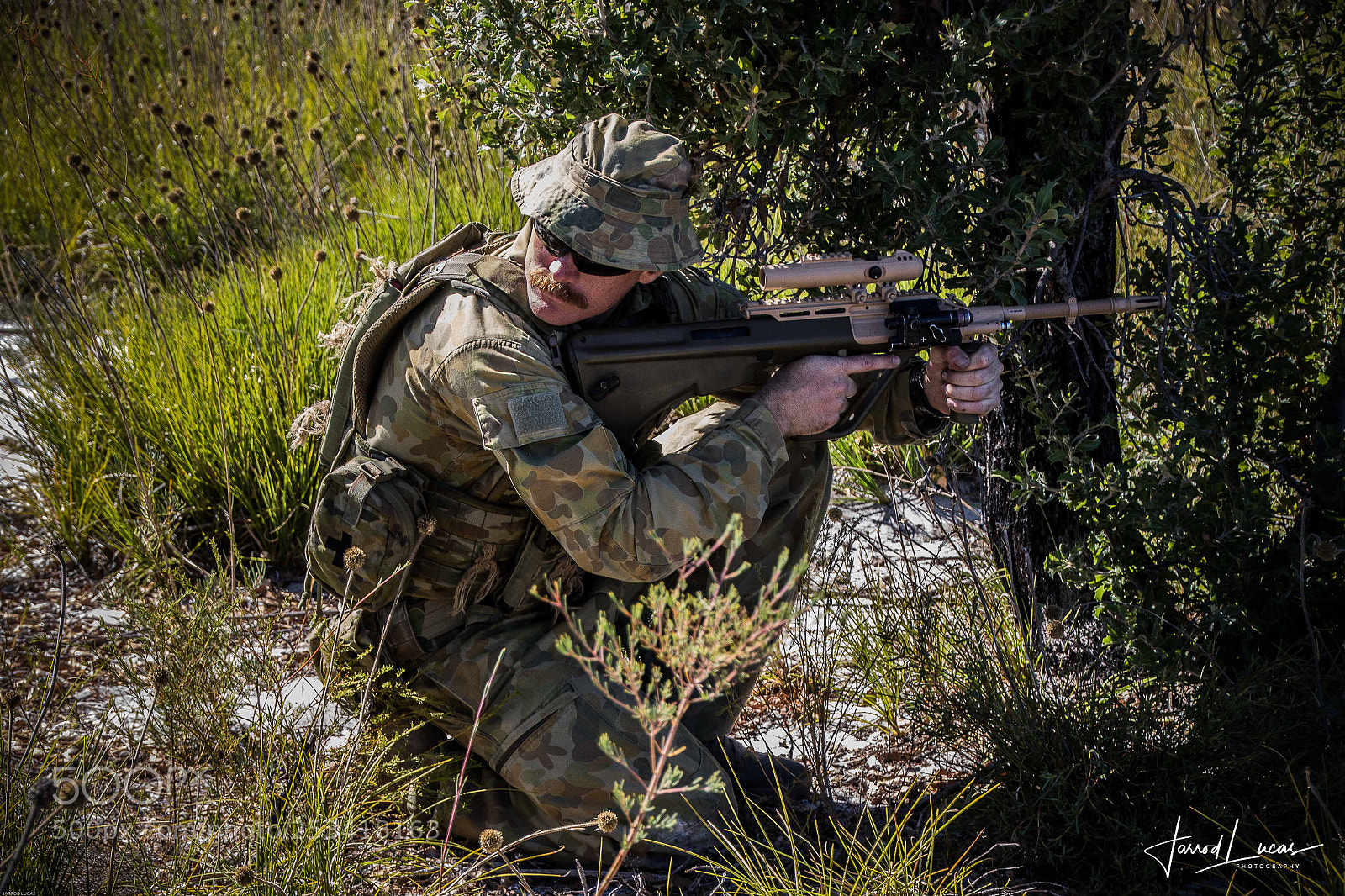 Canon EOS 7D Mark II sample photo. Army training photography