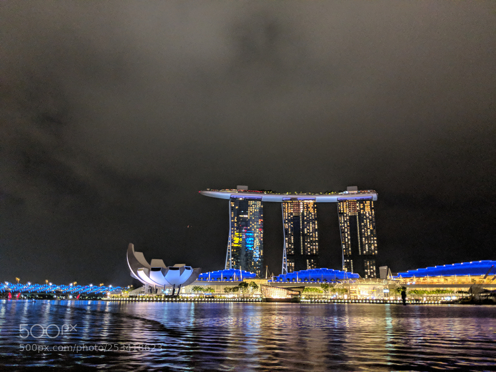 Google Pixel 2 sample photo. Marina bay sands photography