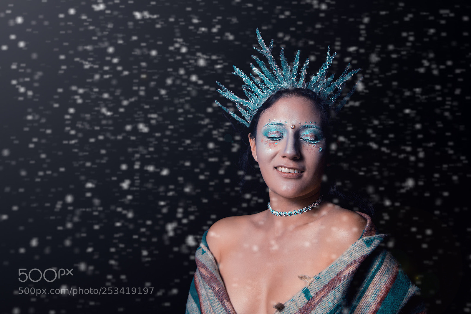 Canon EOS 70D sample photo. Ice queen photography