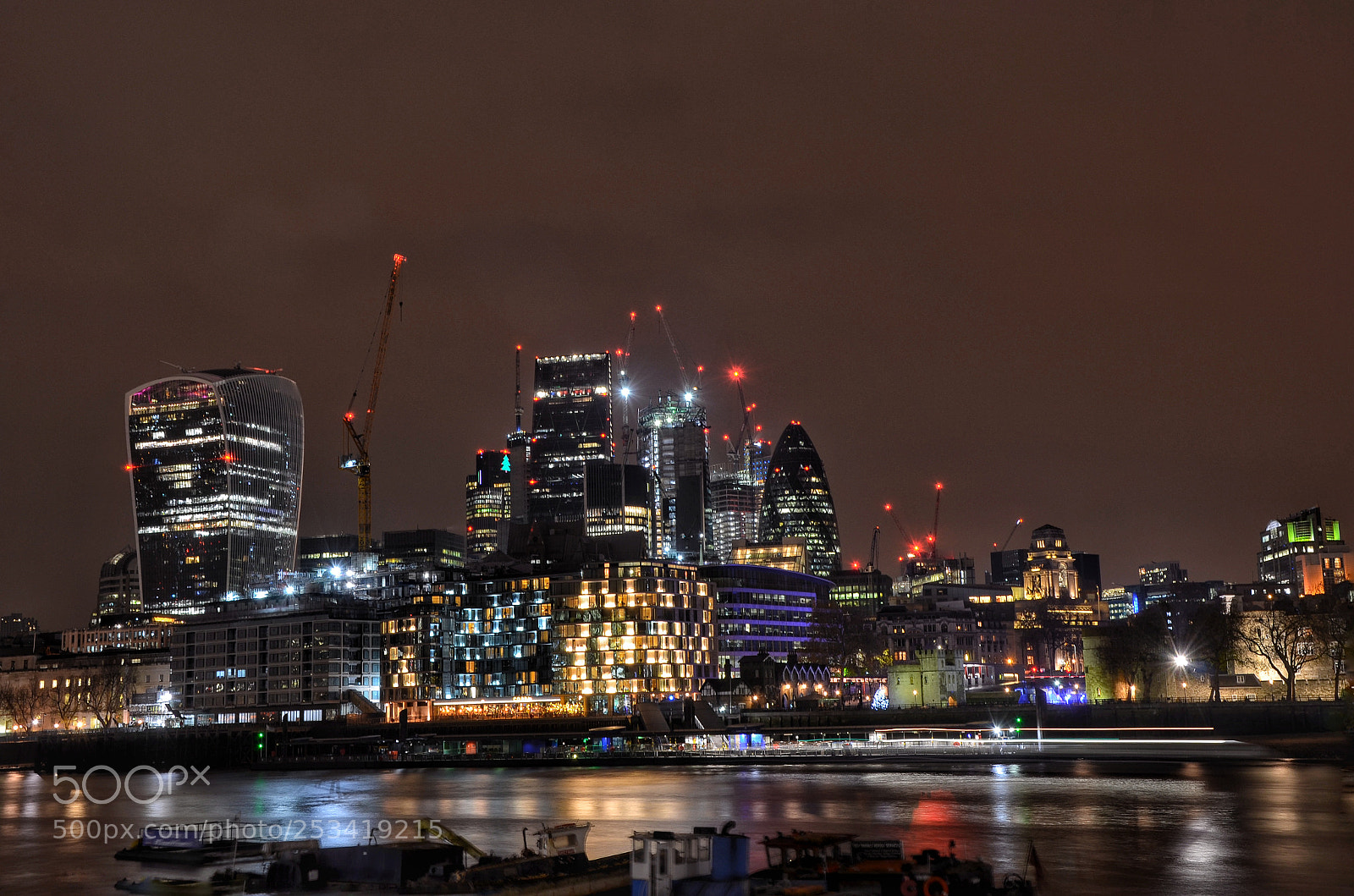 Nikon D5100 sample photo. City of lights photography