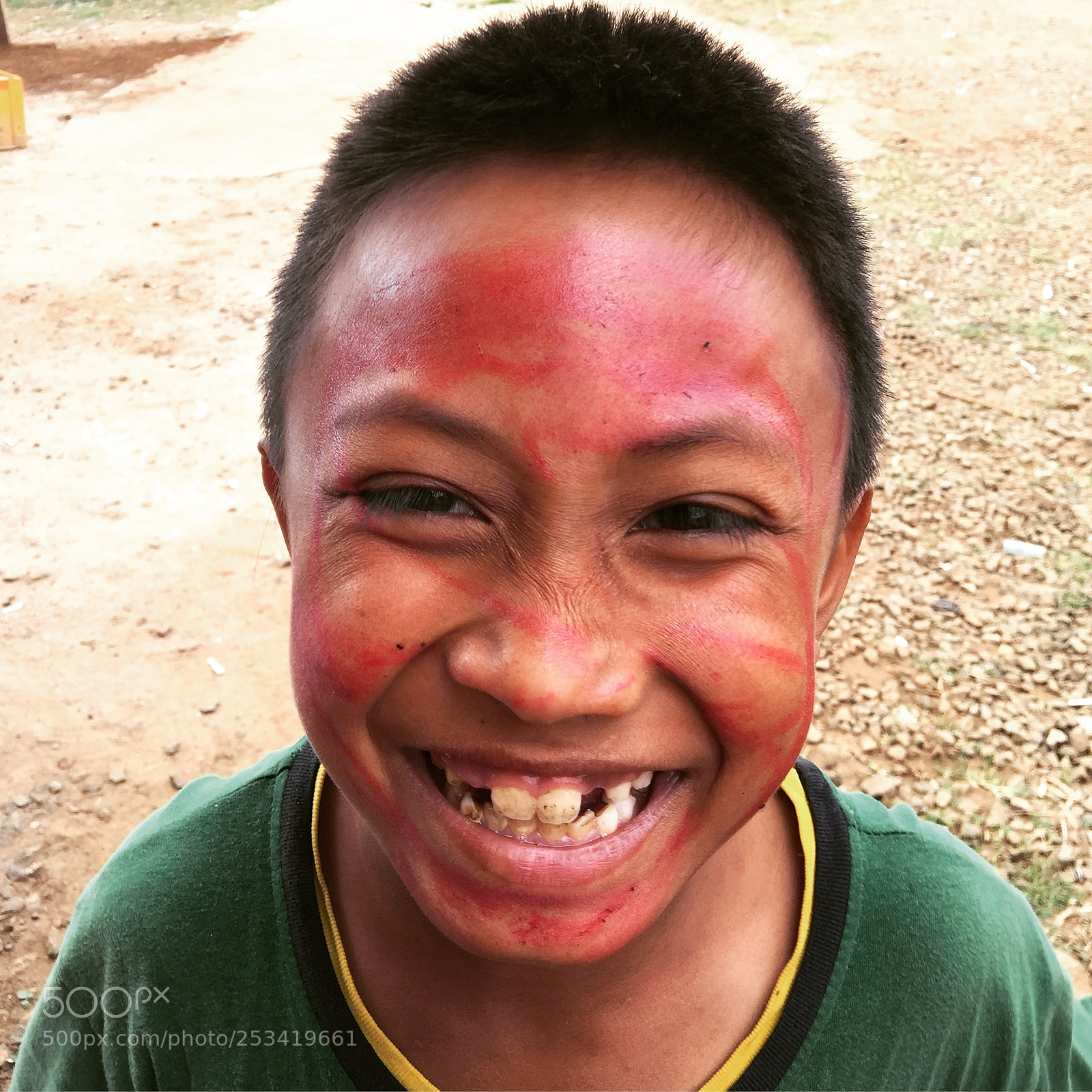 Apple iPhone 6 sample photo. Boy in laos photography