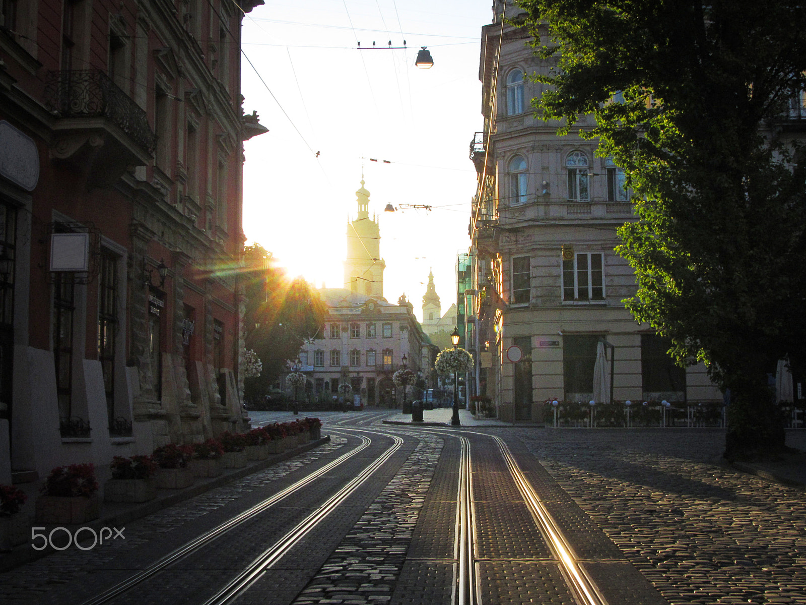 Canon PowerShot SX220 HS sample photo. Morning in lviv photography