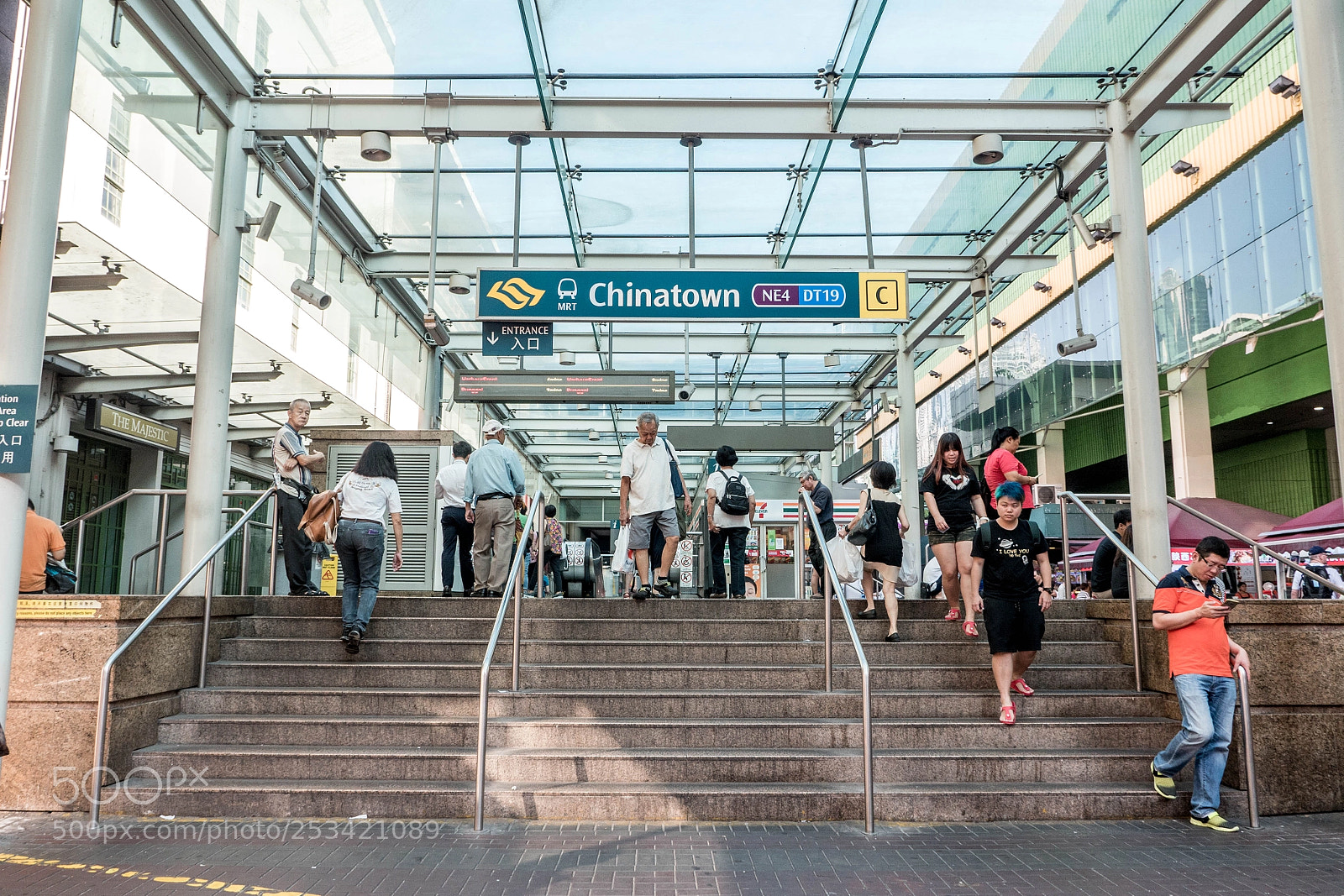Panasonic Lumix DMC-GH4 sample photo. Chinatown exit c photography