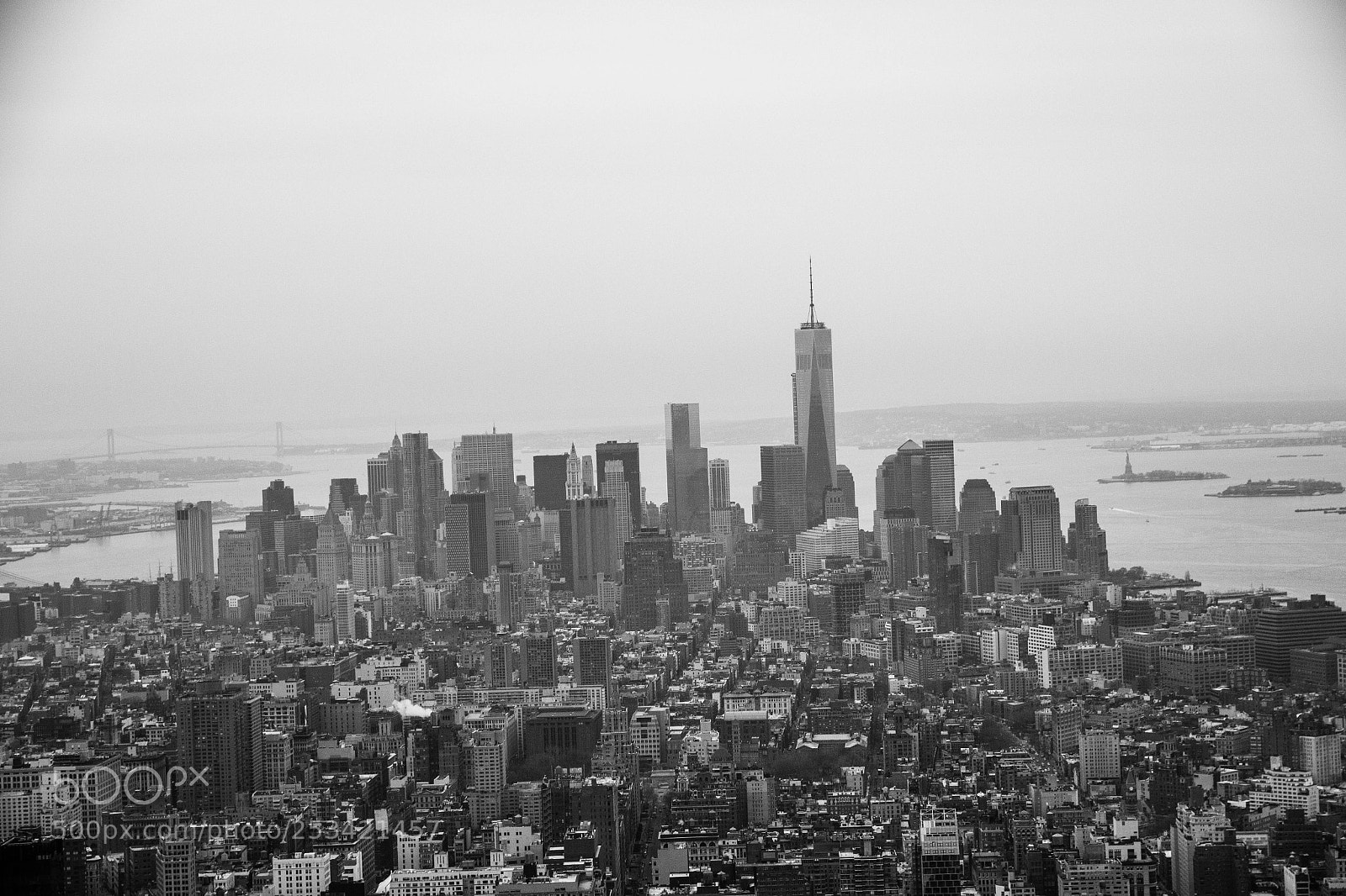 Canon EOS 600D (Rebel EOS T3i / EOS Kiss X5) sample photo. Foggy day in manhattan photography
