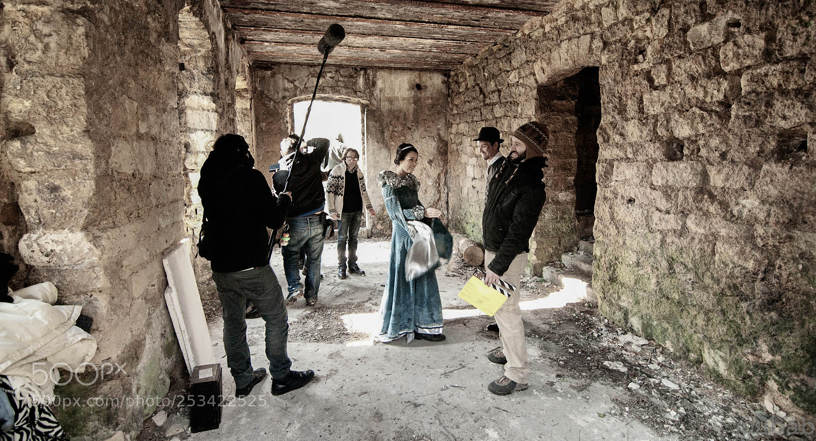 Nikon D200 sample photo. Making-off fantasia photography