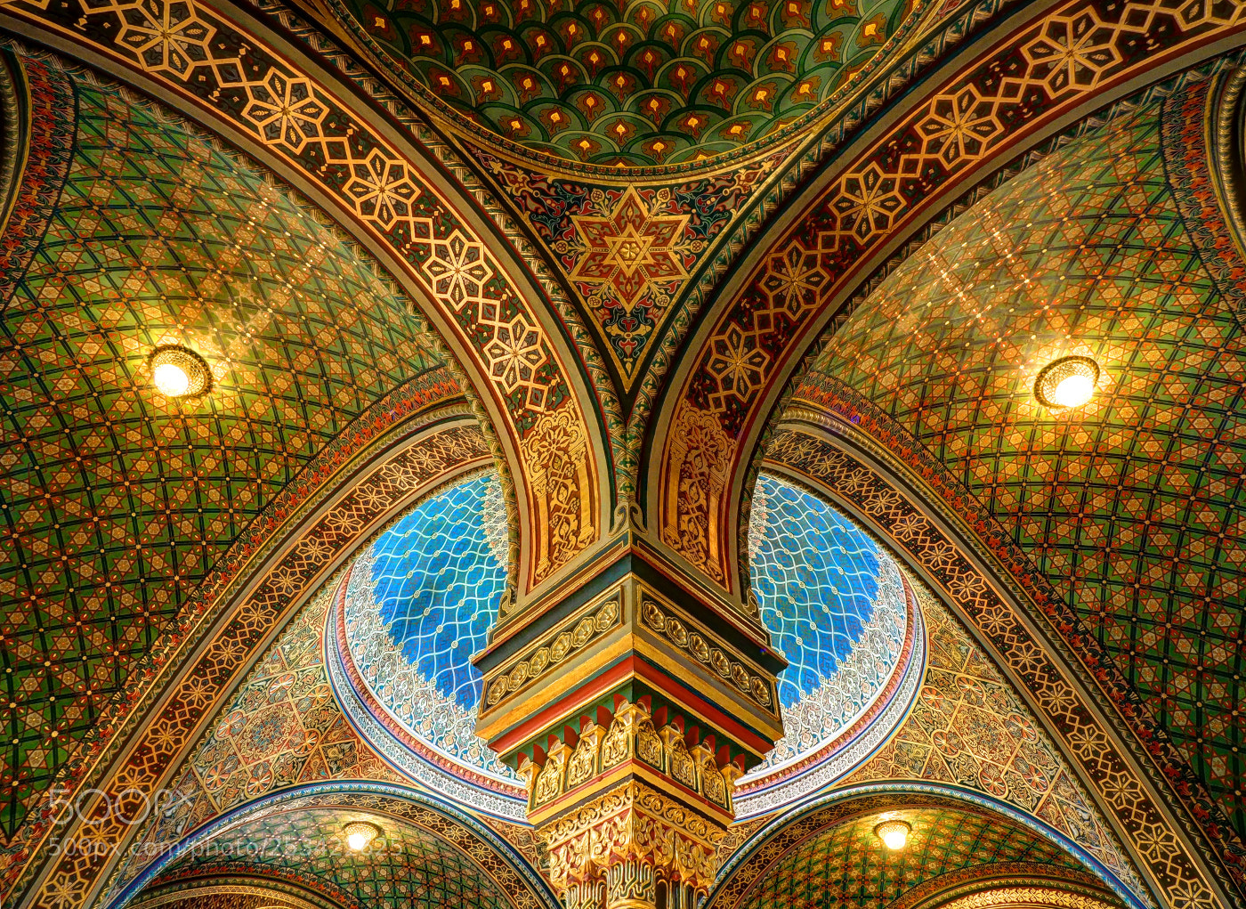 Olympus OM-D E-M5 II sample photo. Spanish synagogue in prague photography