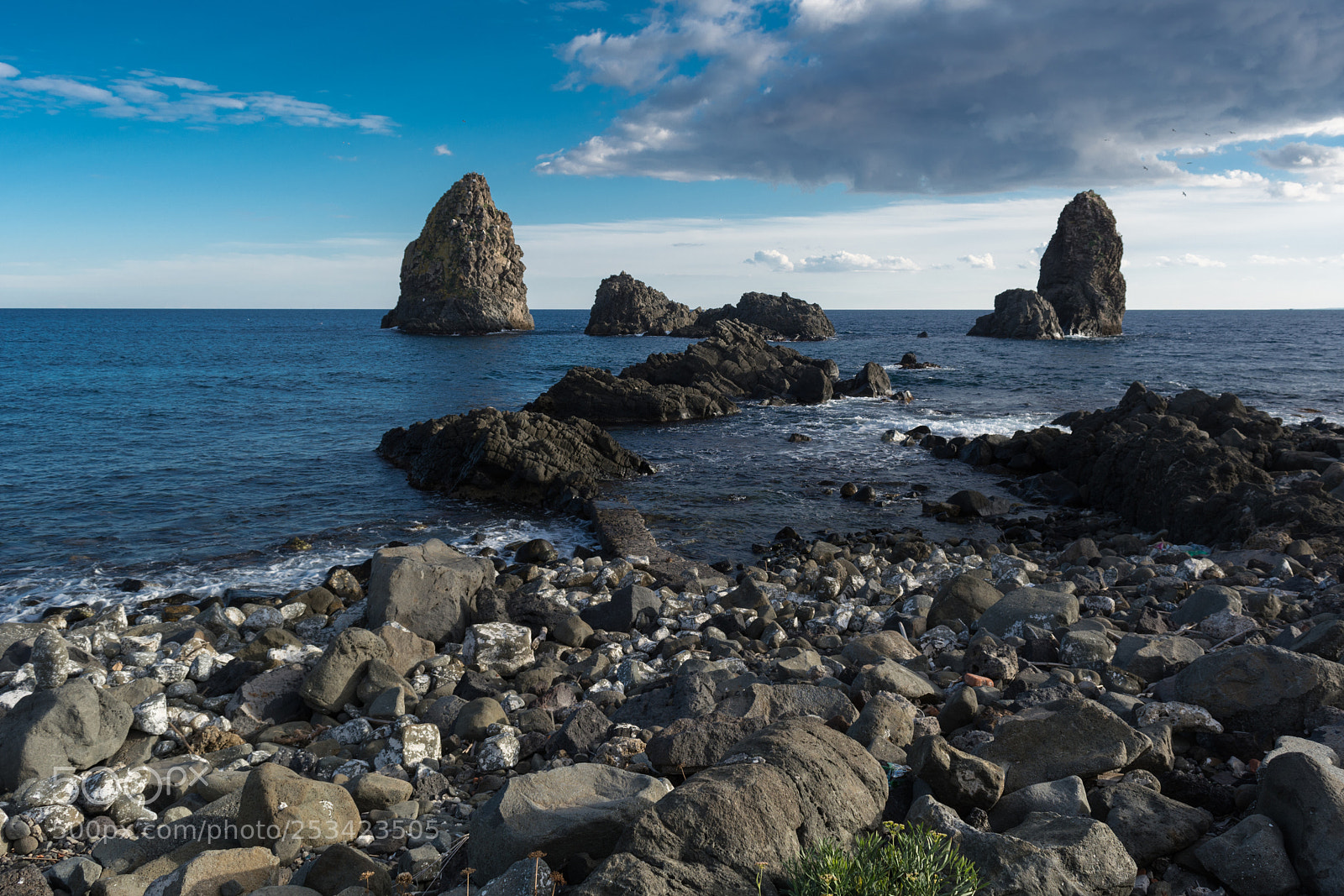 Nikon D5200 sample photo. Faraglioni di aci trezza photography