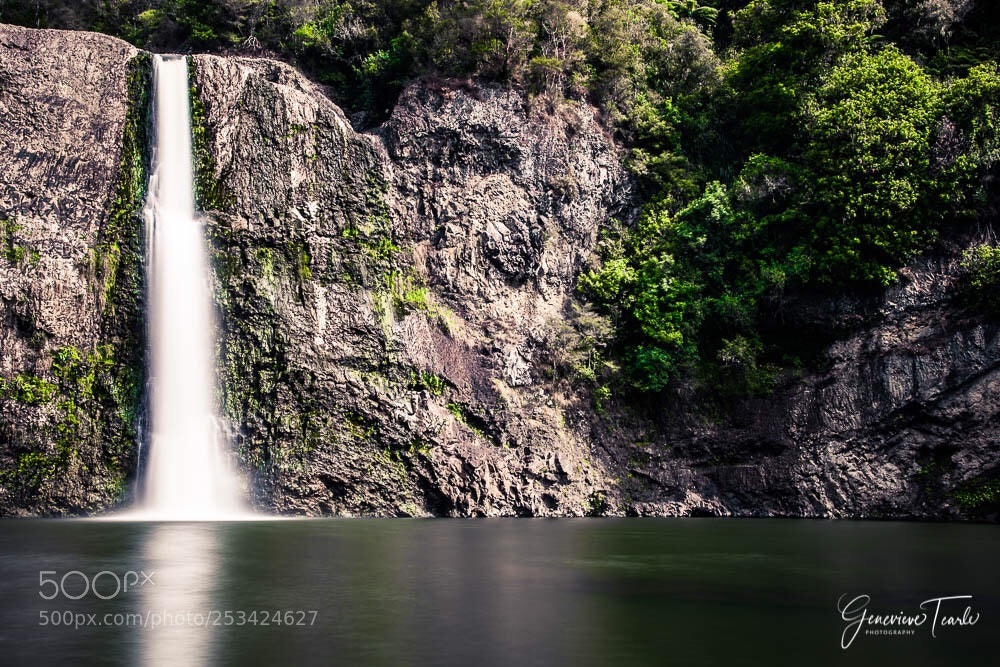 Canon EOS 5D Mark II sample photo. Hunua falls - new photography