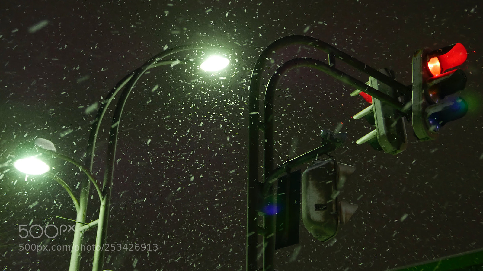 Leica D-Lux (Typ 109) sample photo. 大雪飘飞的夜晚。。。 photography