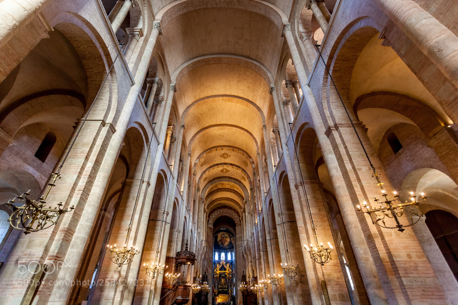Canon EOS 5D Mark II sample photo. Basilique saint-sernin photography