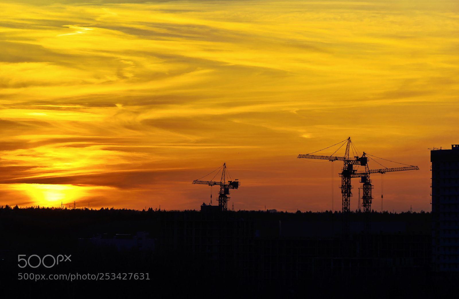 Nikon D5300 sample photo. Urban sunset. photography