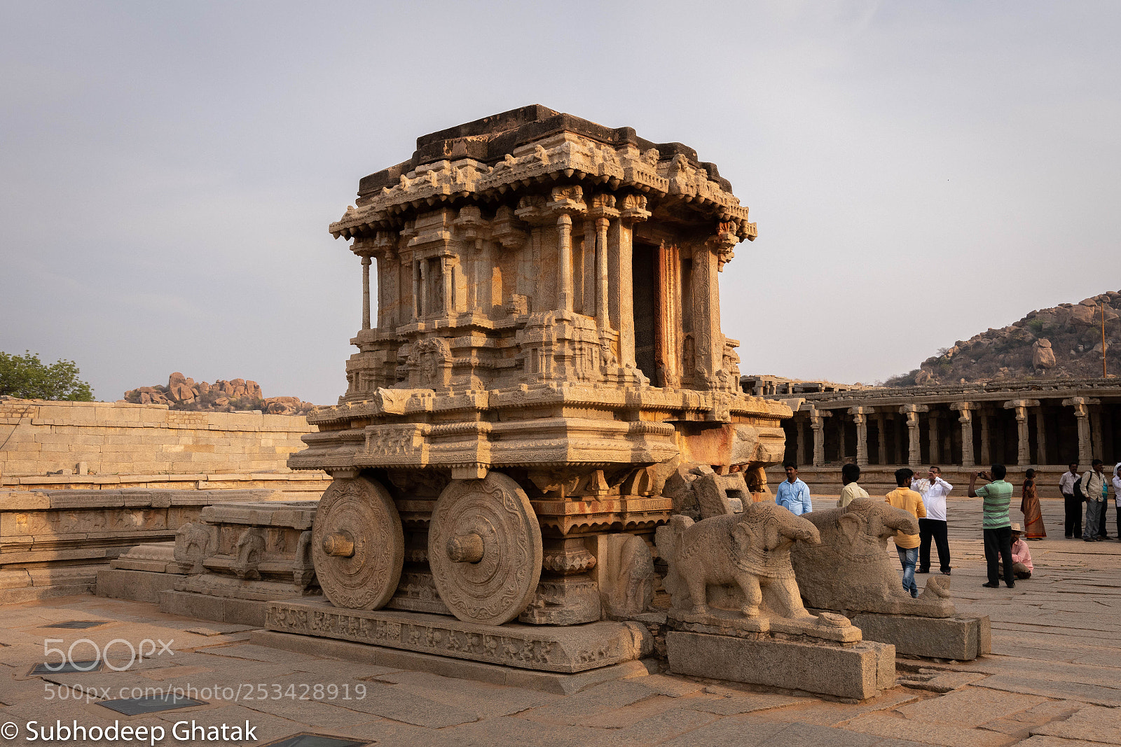 Nikon D7500 sample photo. Stone chariot in hampi photography
