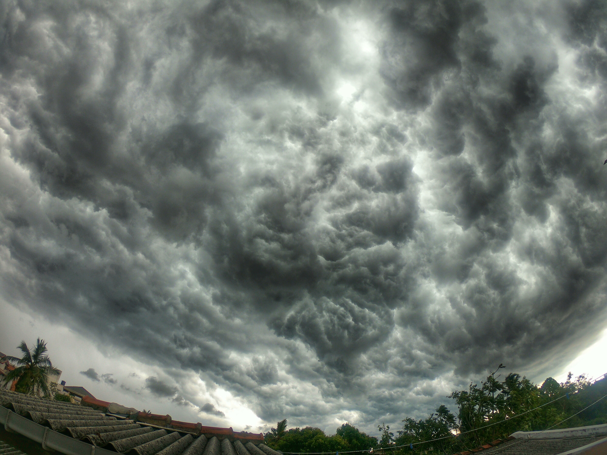GoPro Hero6 Black sample photo. Sky before the rain! photography