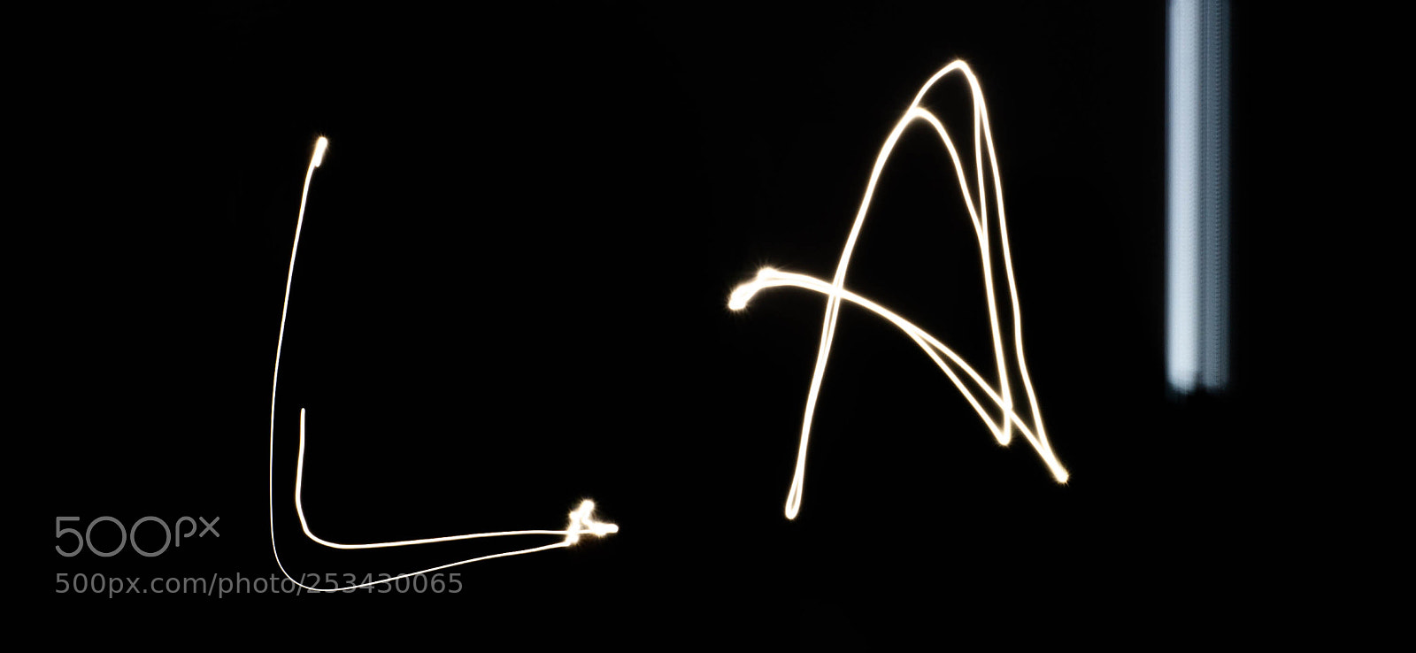 Canon EOS 40D sample photo. Light painting photography