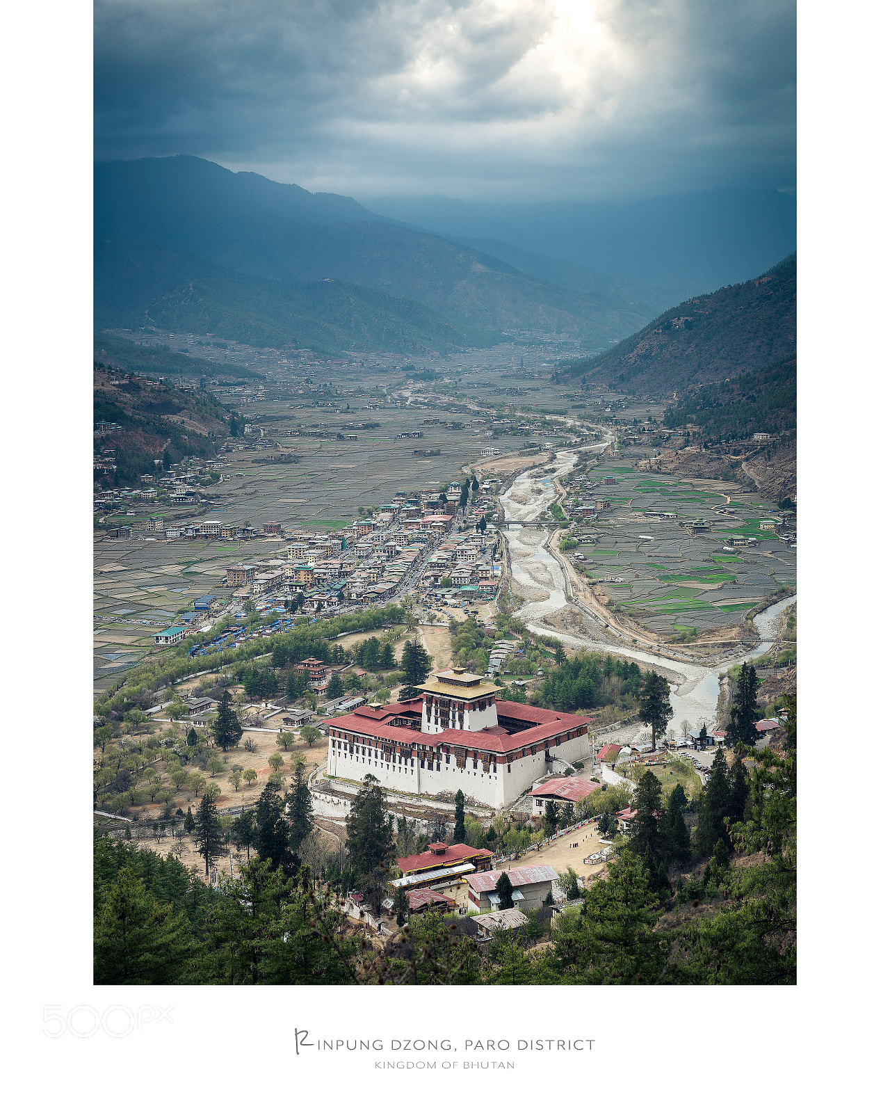 Nikon D810 sample photo. Rinphung dzong, paro district photography