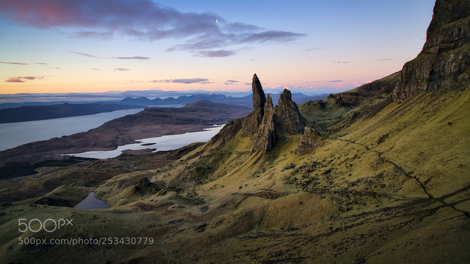 Sony a7R II sample photo. Old man of storr photography