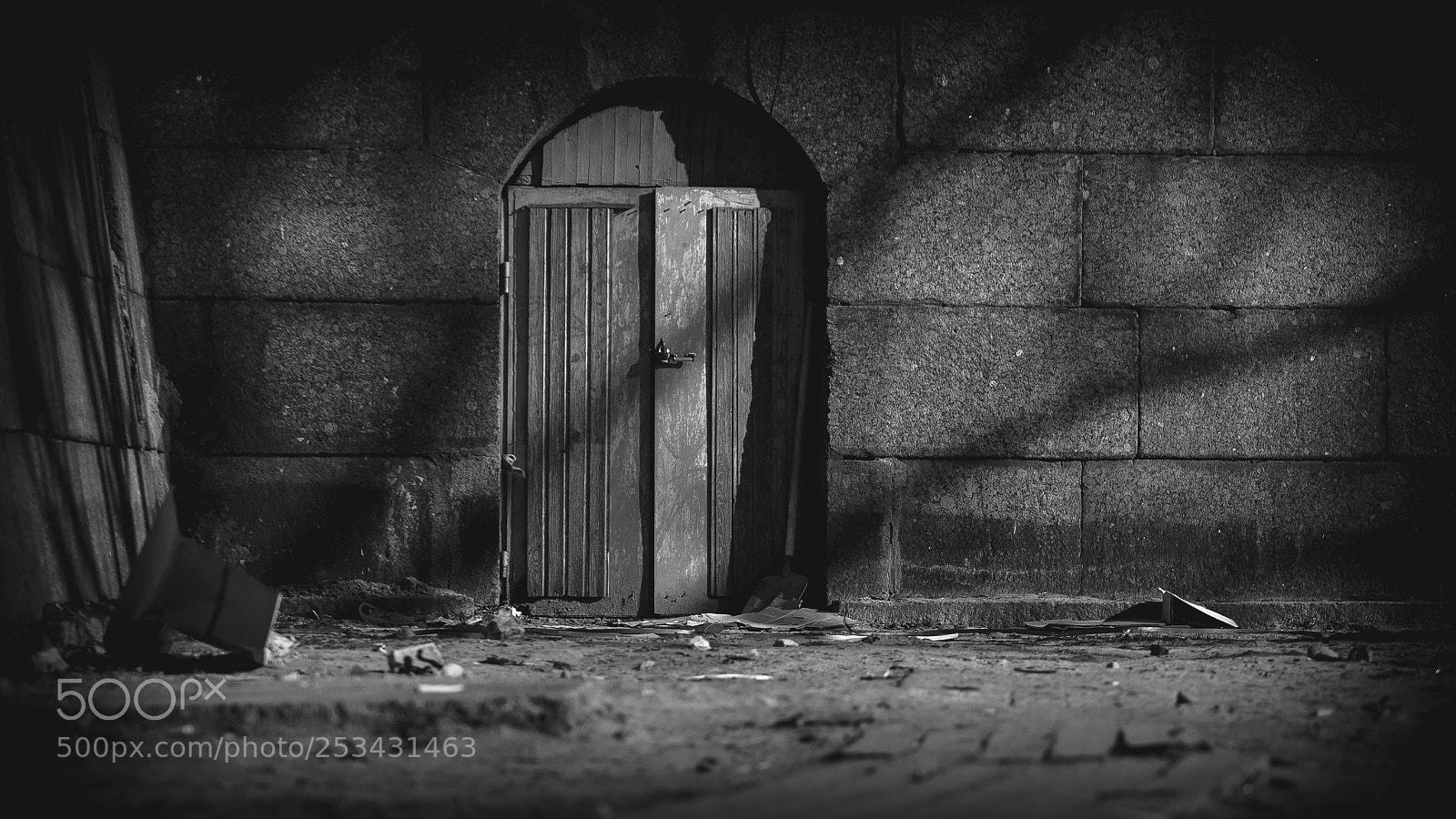 Canon EOS 100D (EOS Rebel SL1 / EOS Kiss X7) sample photo. The old door photography