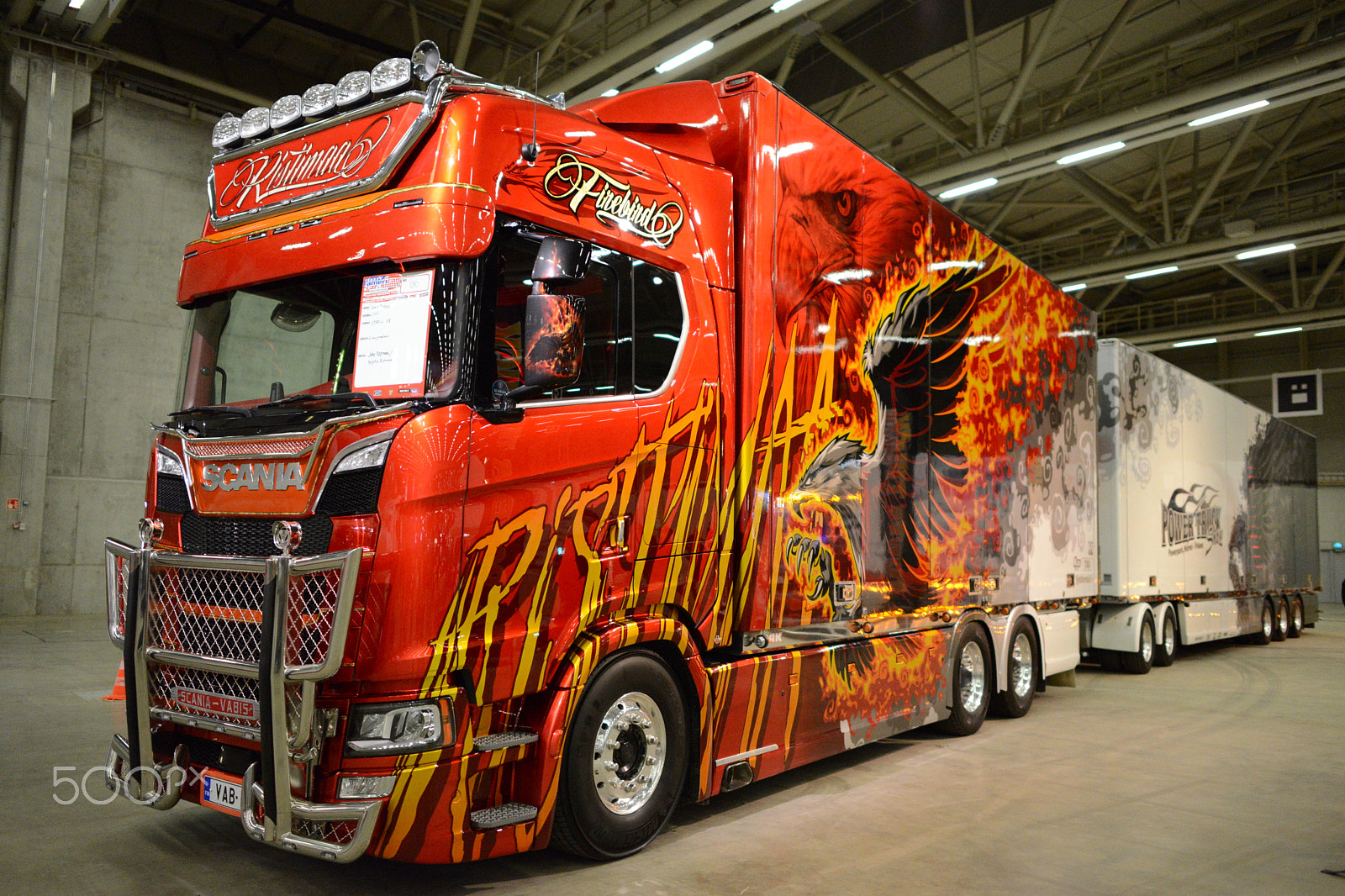 Nikon D800 + Nikon AF-S Nikkor 28mm F1.8G sample photo. Scania s580 "firebird" photography