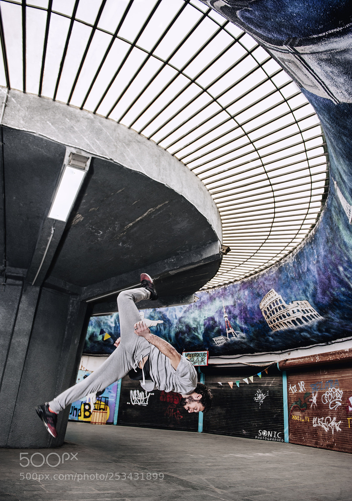 Nikon D700 sample photo. Parkour georgia - sonic photography