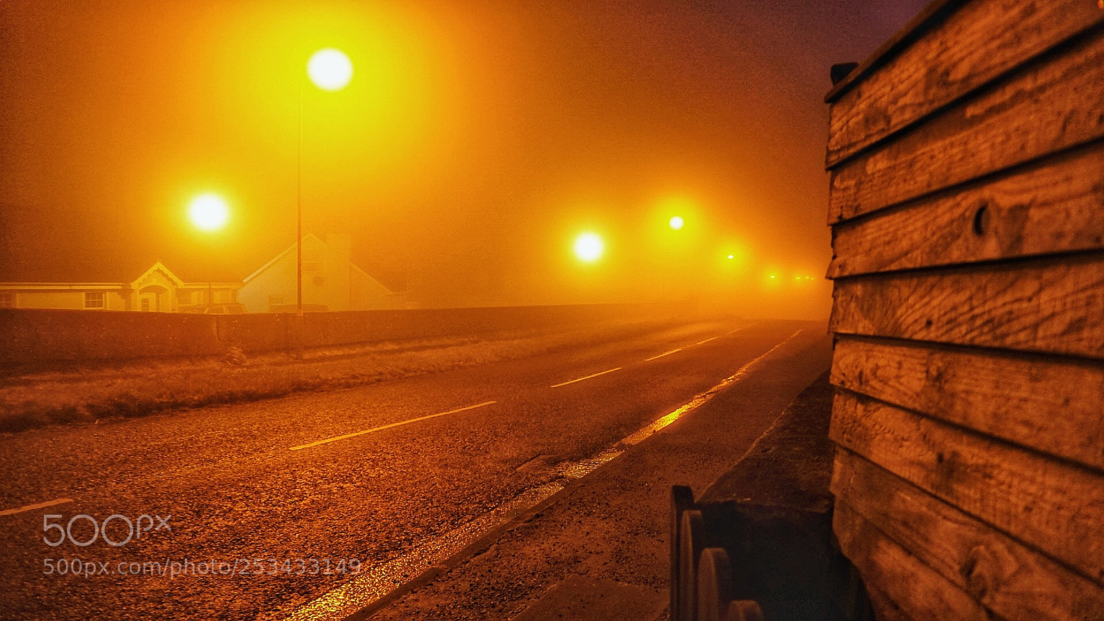 Sony a6000 sample photo. Foggy street photography