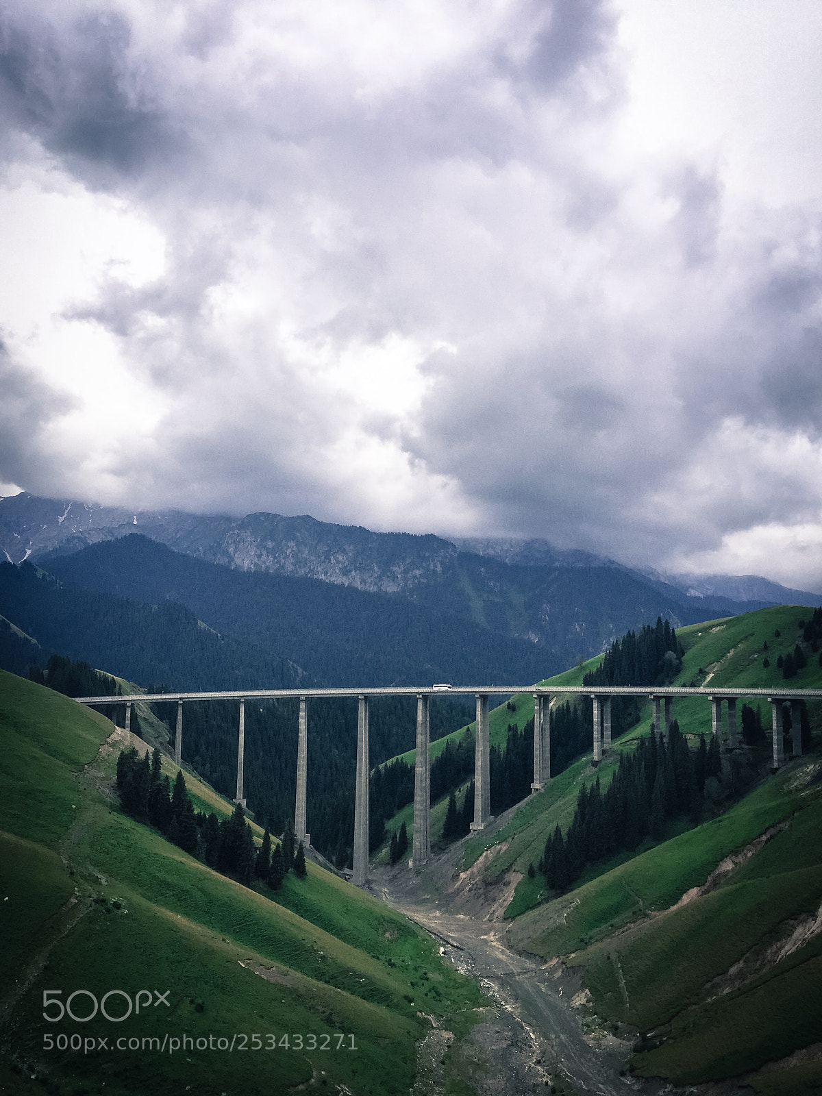 Apple iPhone 6 sample photo. Guozigou bridge photography